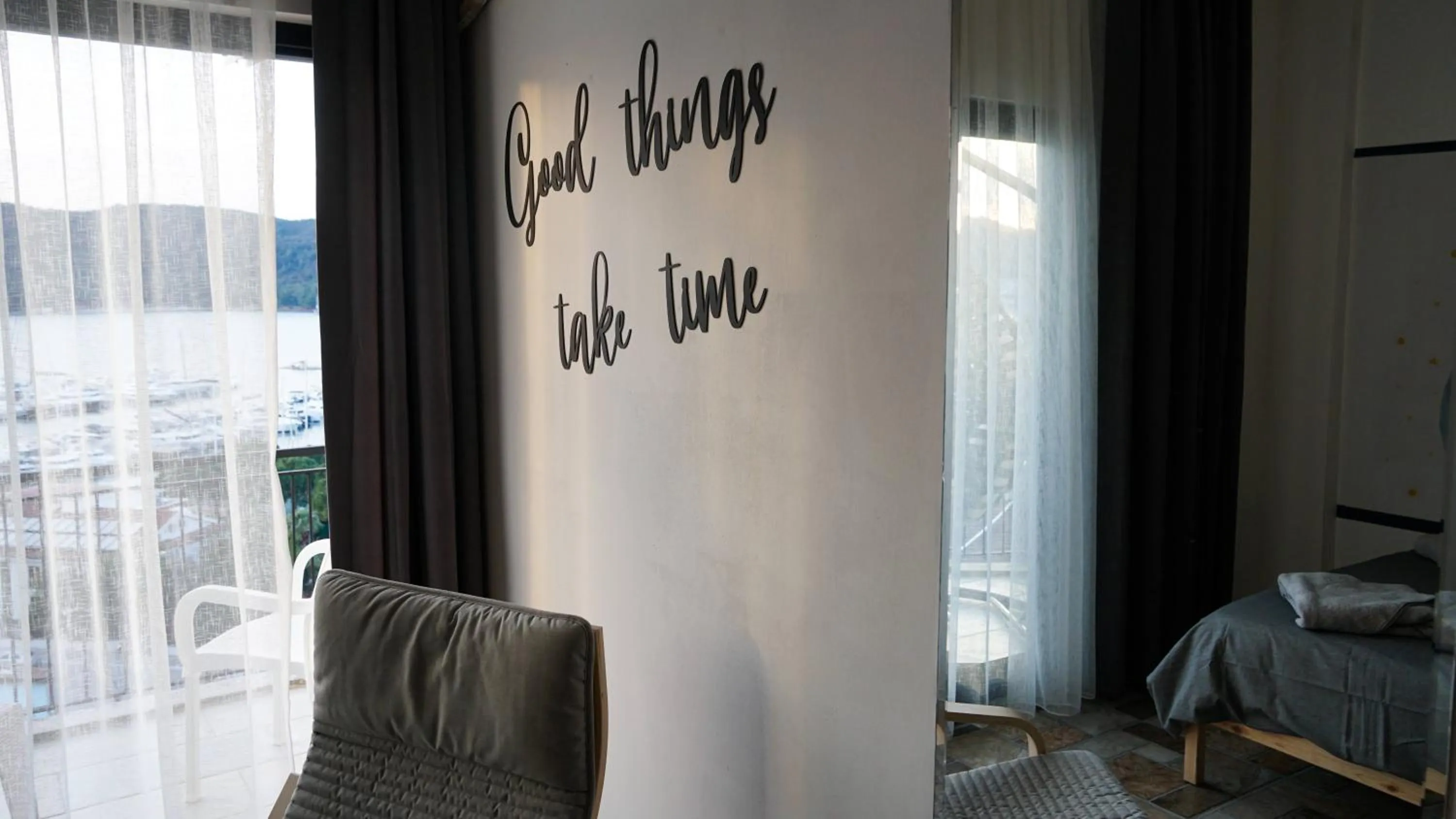 Seating area, Bed in El Camino Hostel & Pub