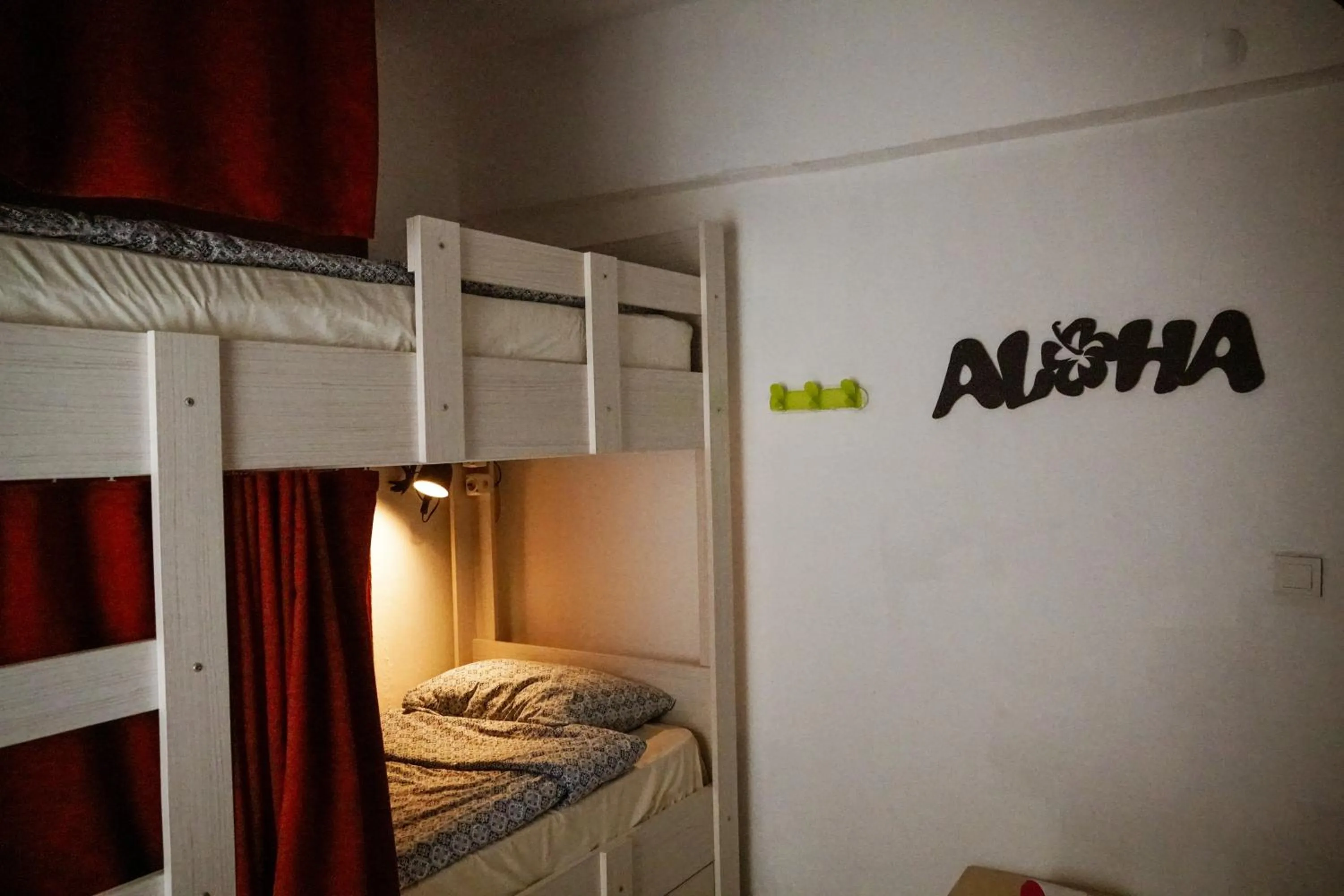 bunk bed, Bed in El Camino Hostel & Pub