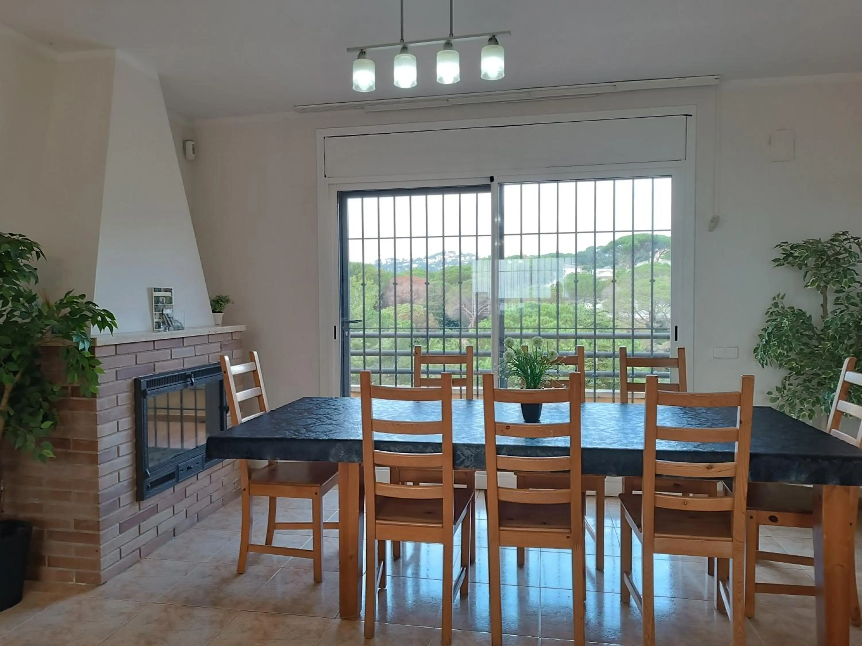 Dining area in Villa Galicia