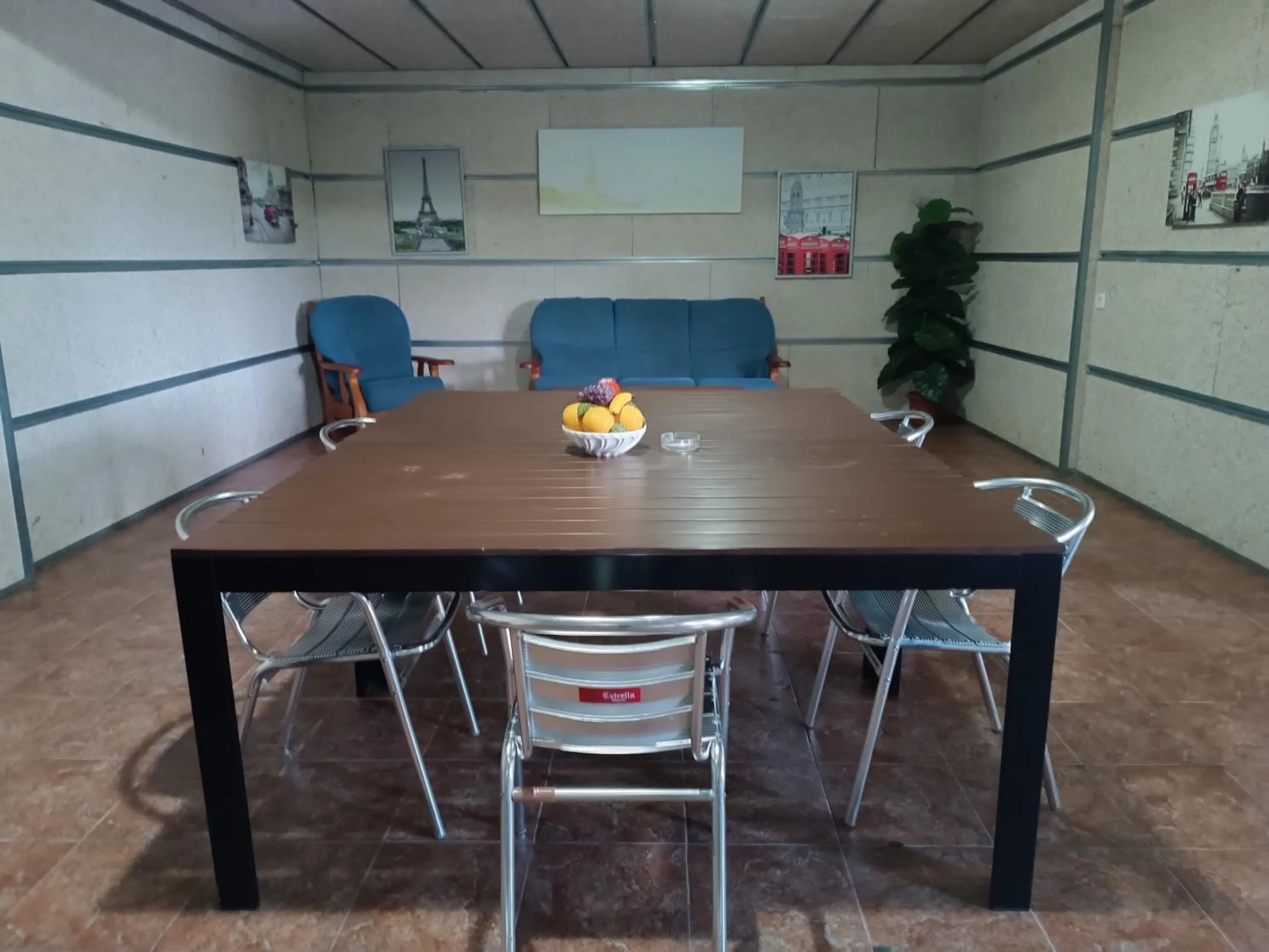 Living room in Villa Galicia