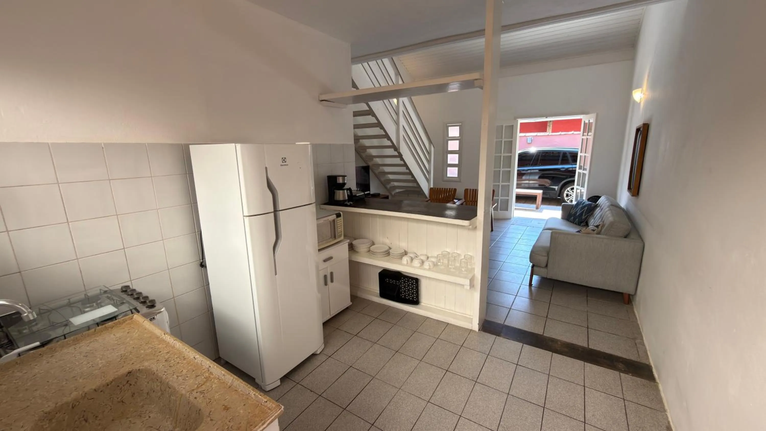 Dining area in Pousada Pantai Maresias