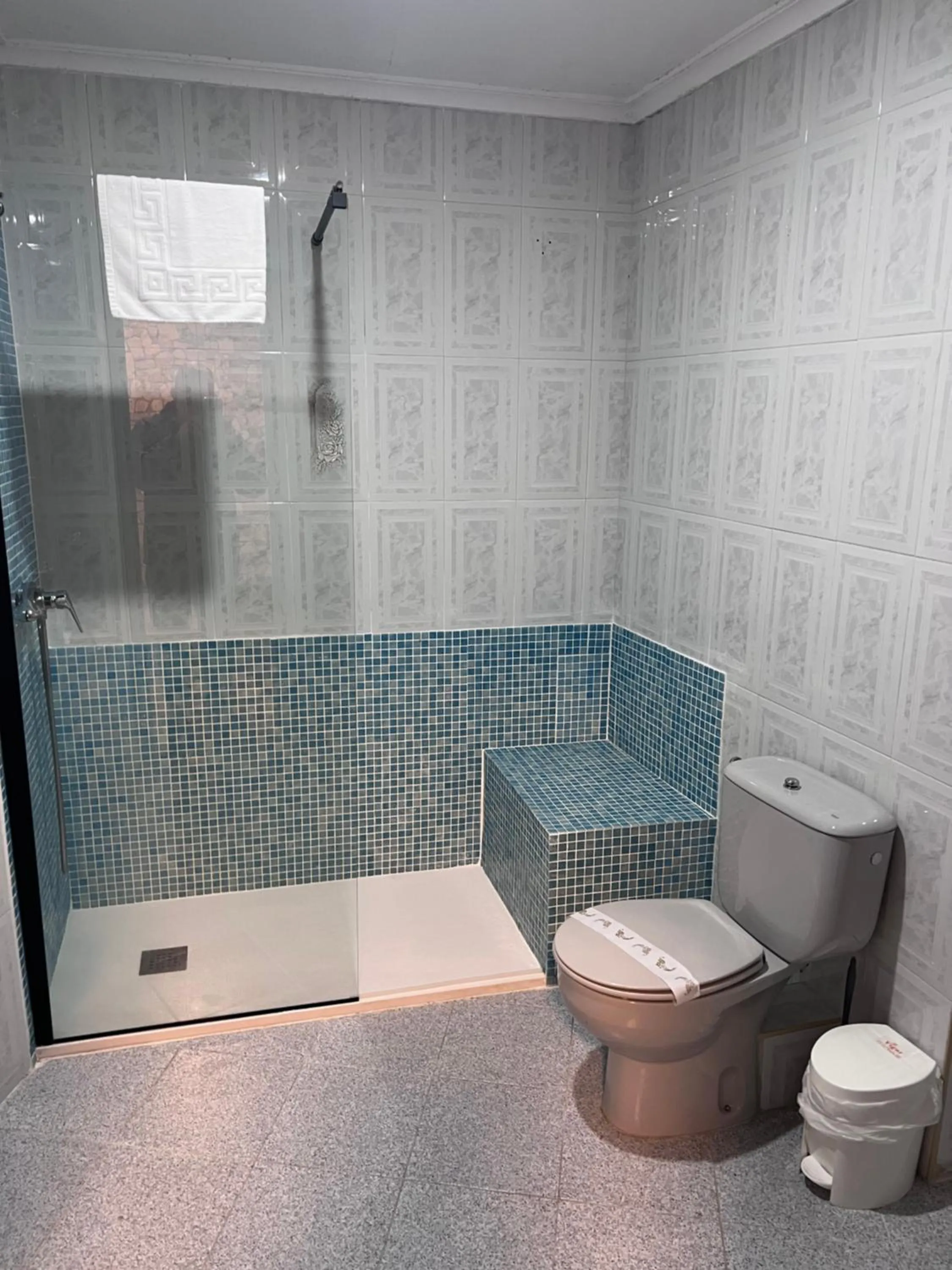 Shower in Hotel Celta Galaico