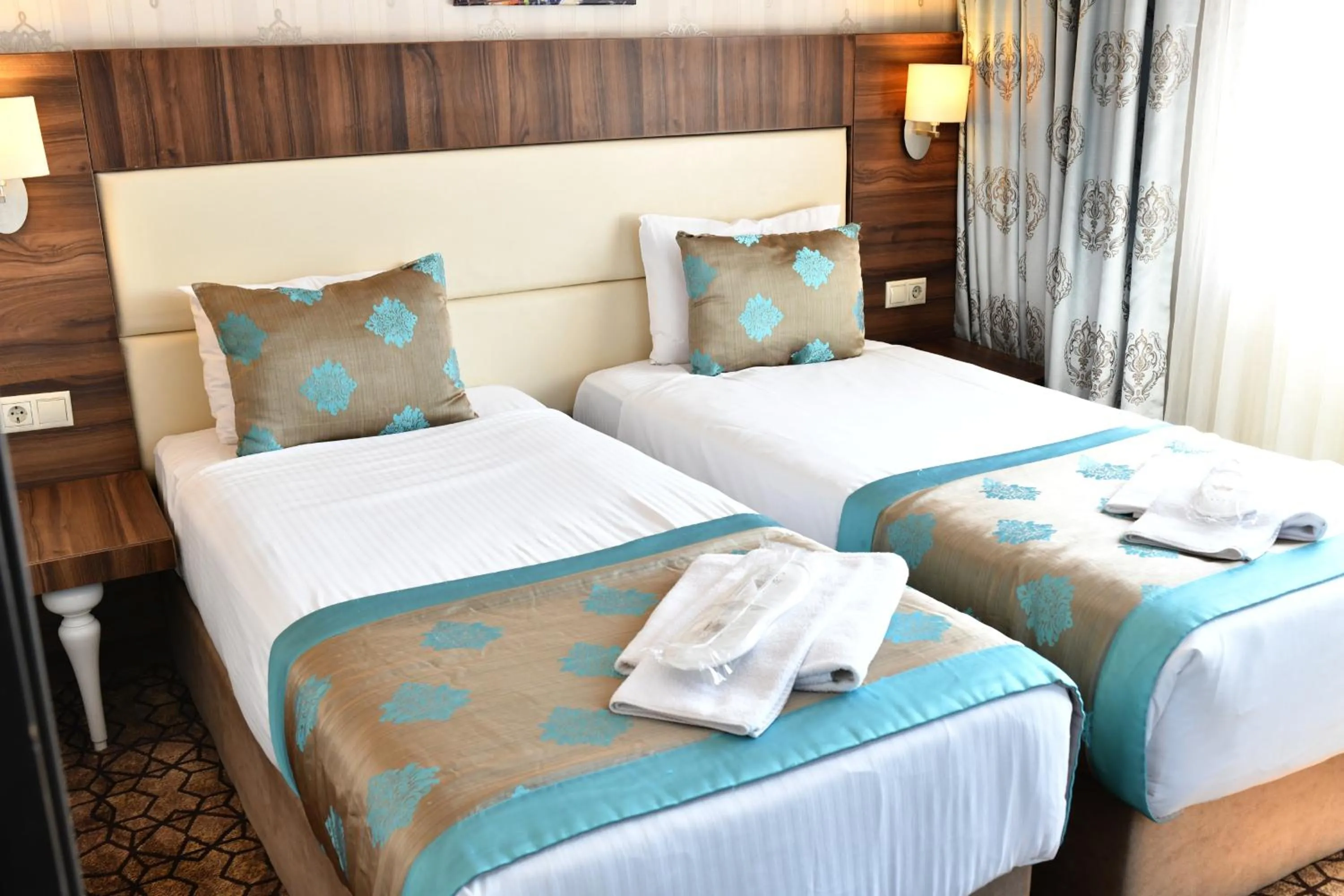 Bed in Royal Hotel Inegol