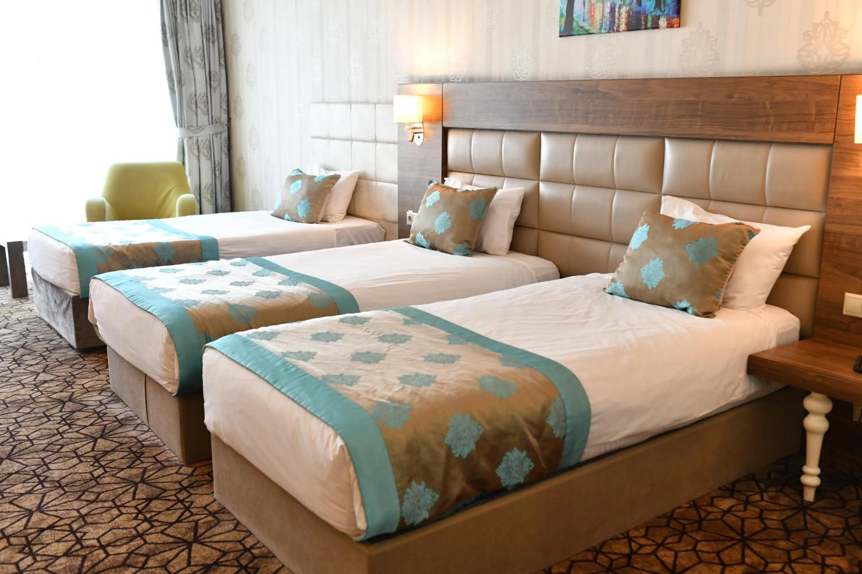 Bed in Royal Hotel Inegol