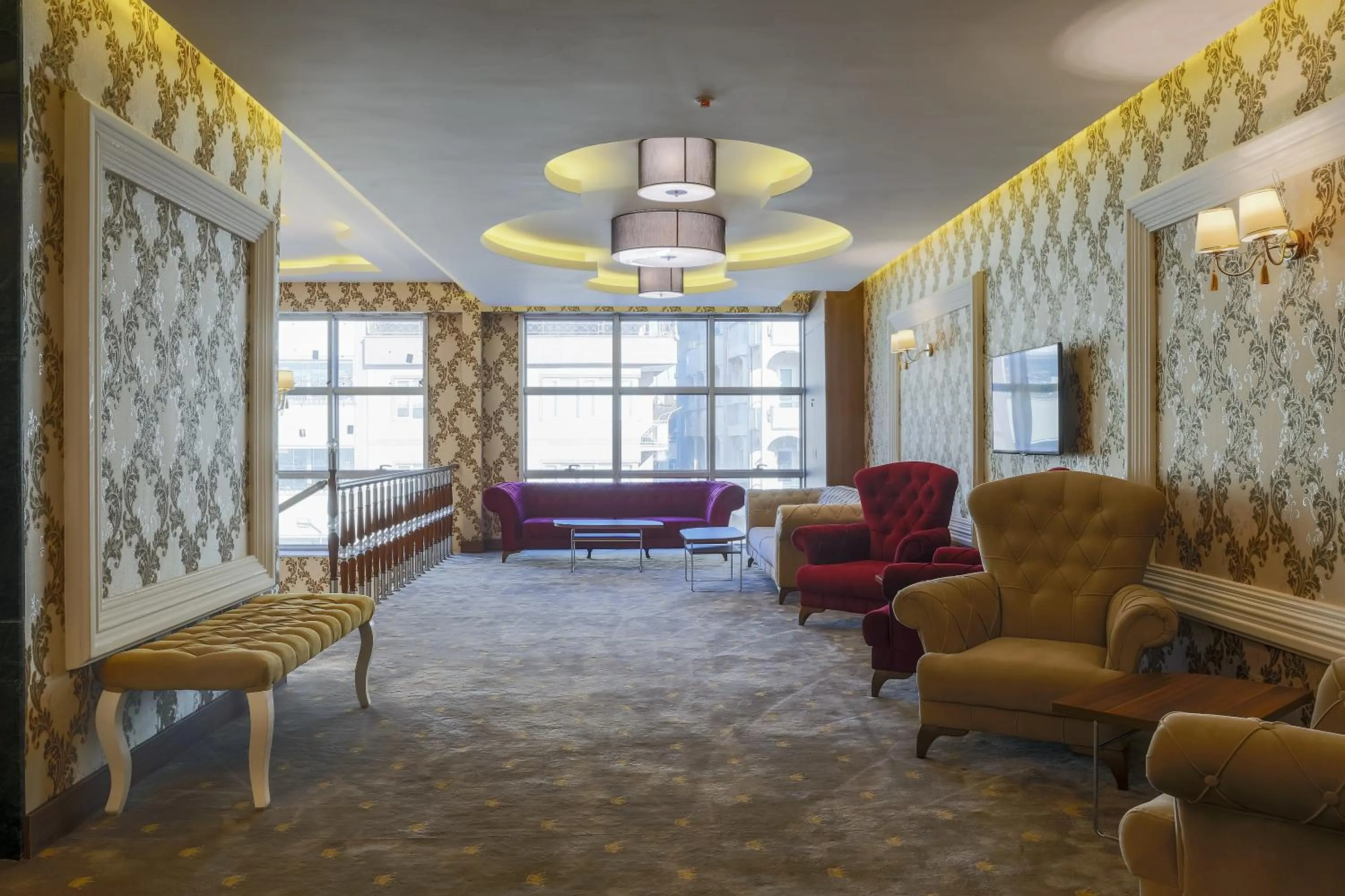 Decorative detail in Royal Hotel Inegol