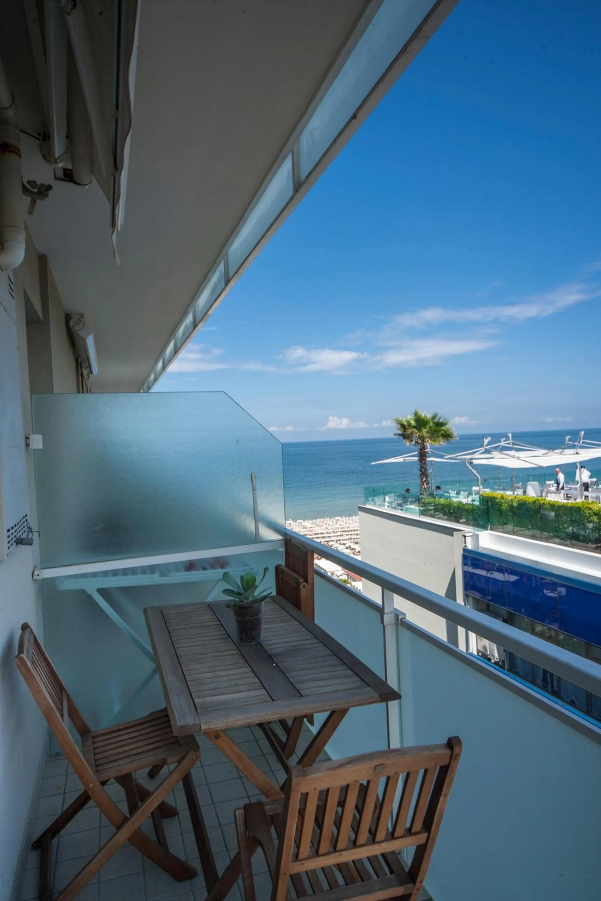 Balcony/Terrace in Residence Lungomare - Charming apartments