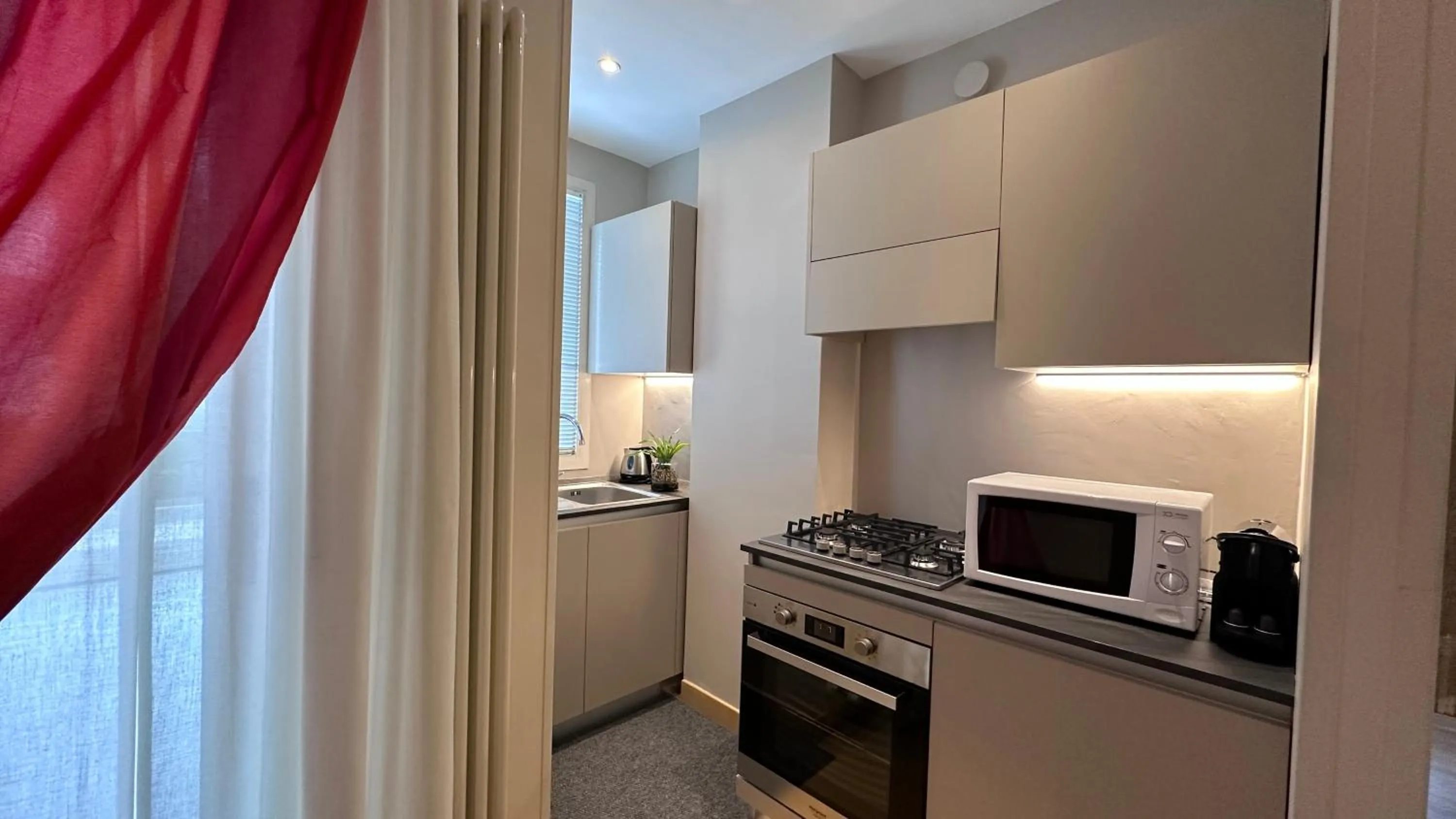 Kitchen or kitchenette in Residence Lungomare - Charming apartments