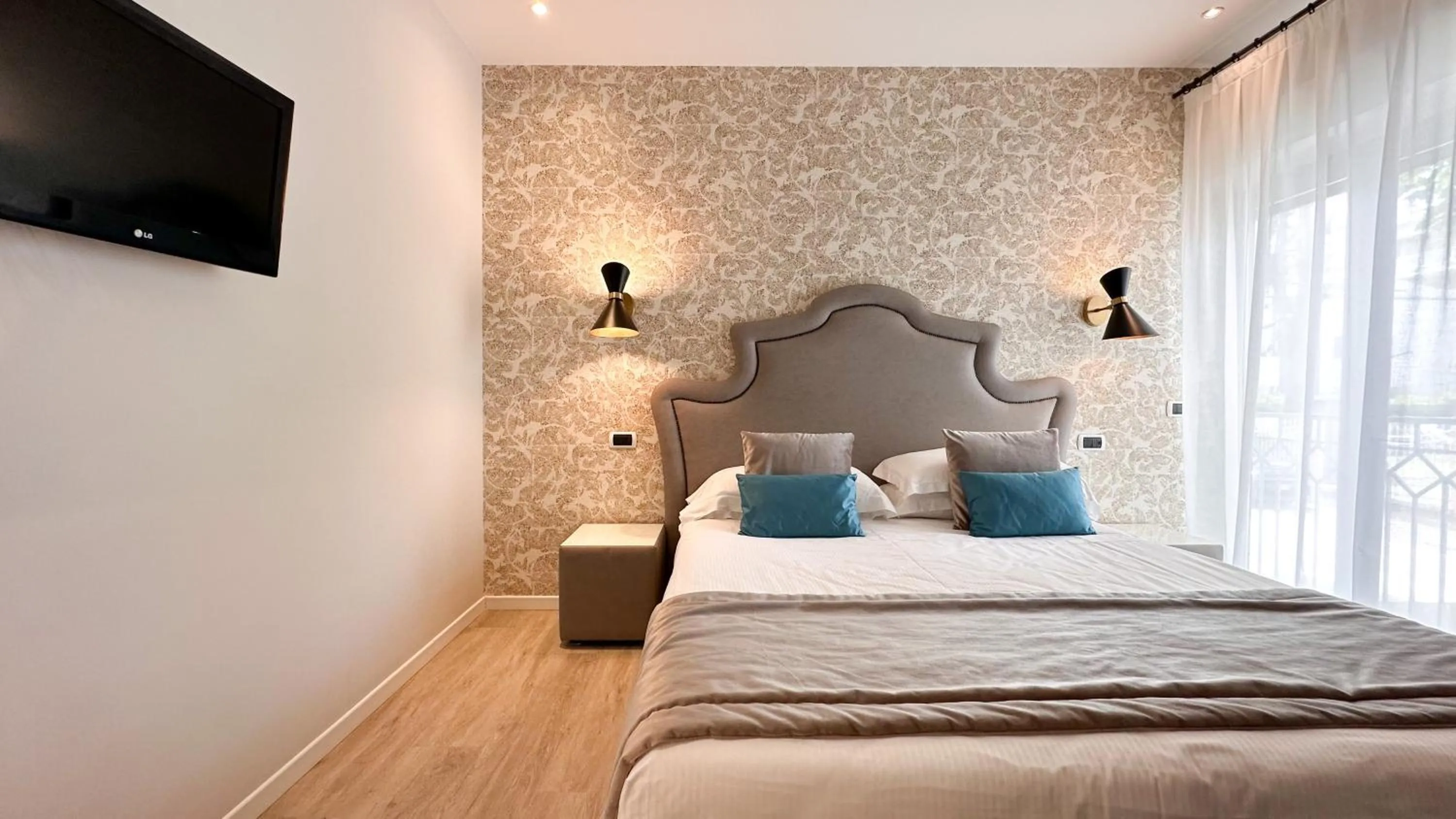 Bedroom, Bed in Residence Lungomare - Charming apartments