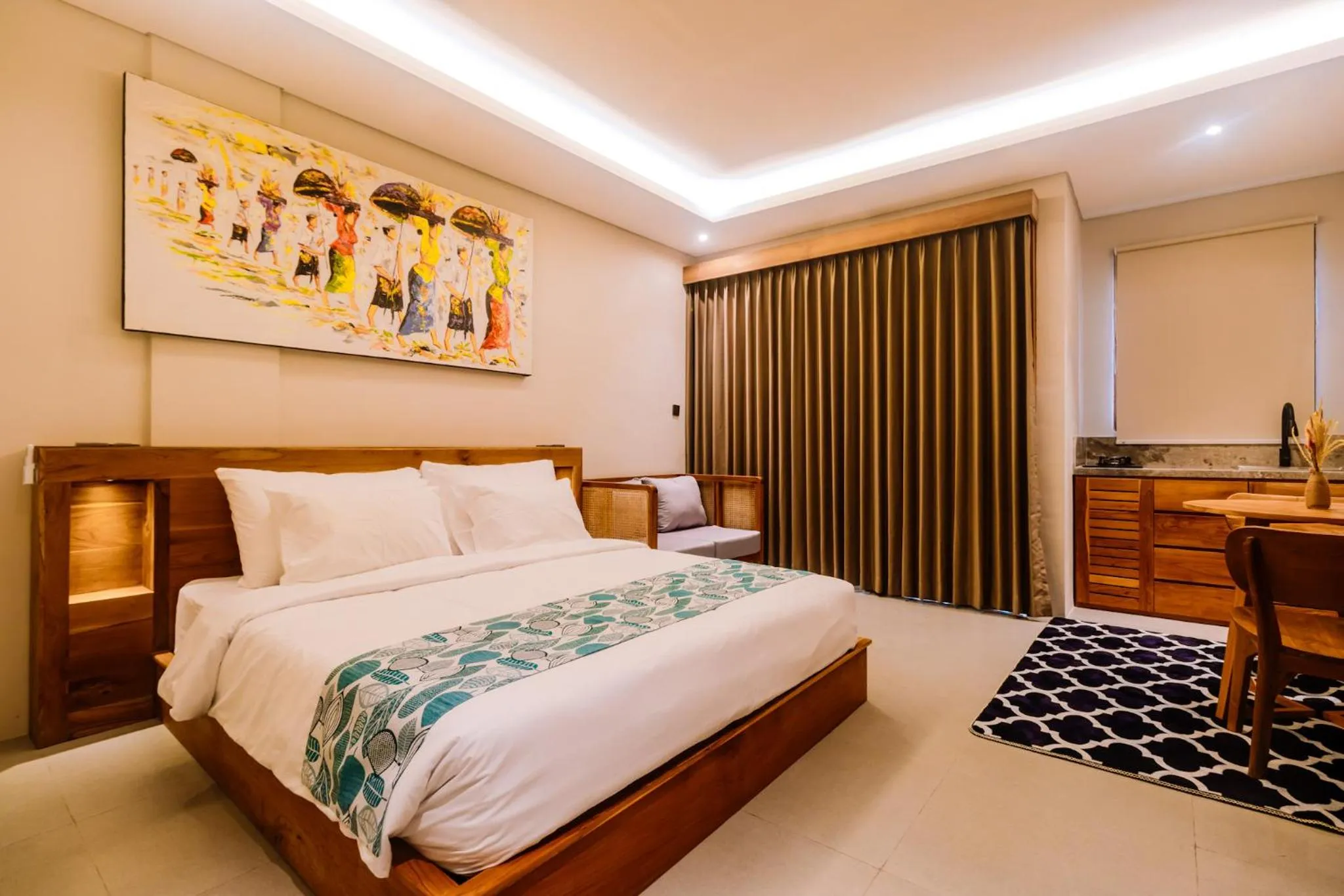 Bed in Campbar 4 by AGATA