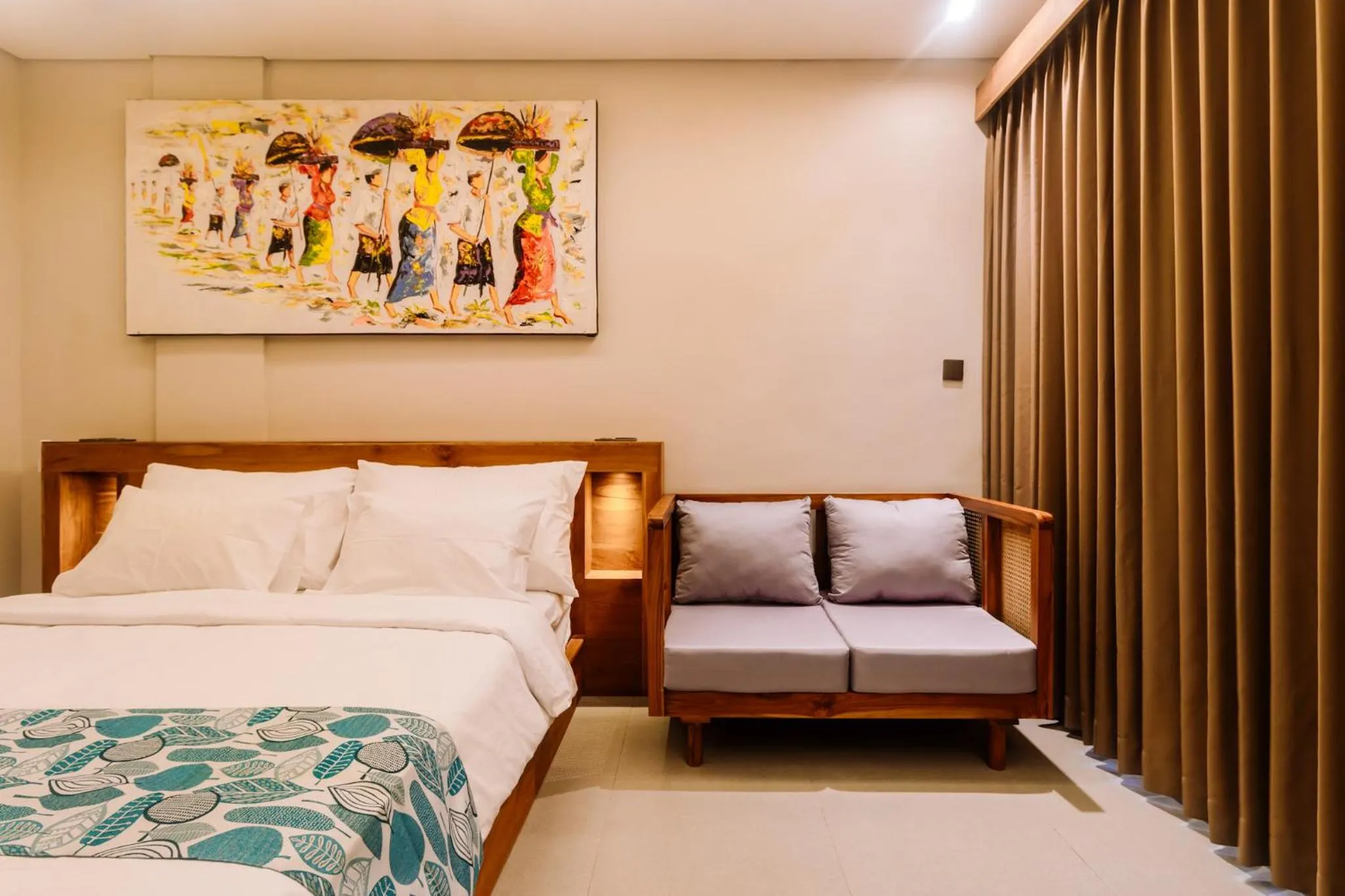 Bed in Campbar 4 by AGATA