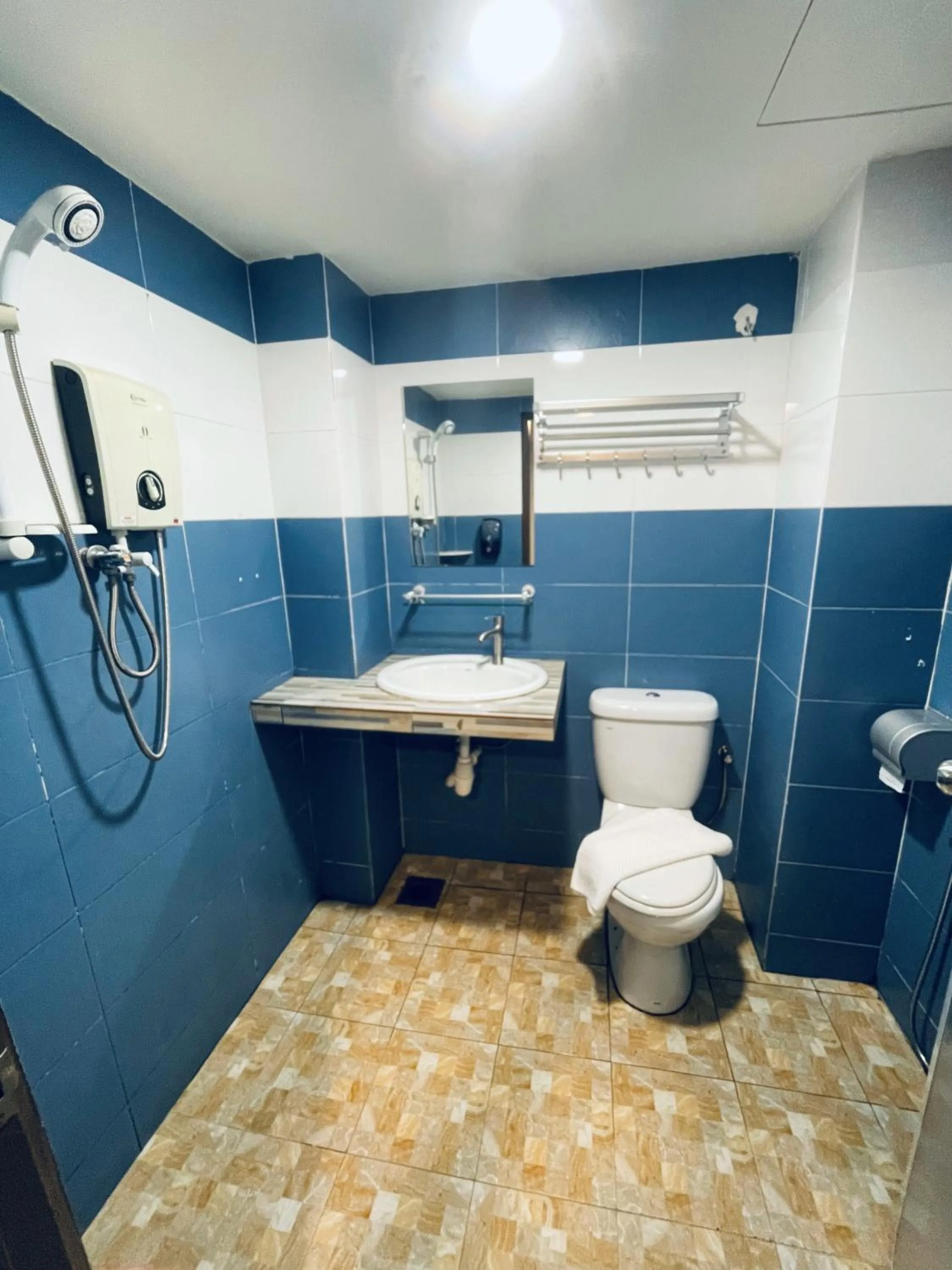 Shower in De Swift Hotel