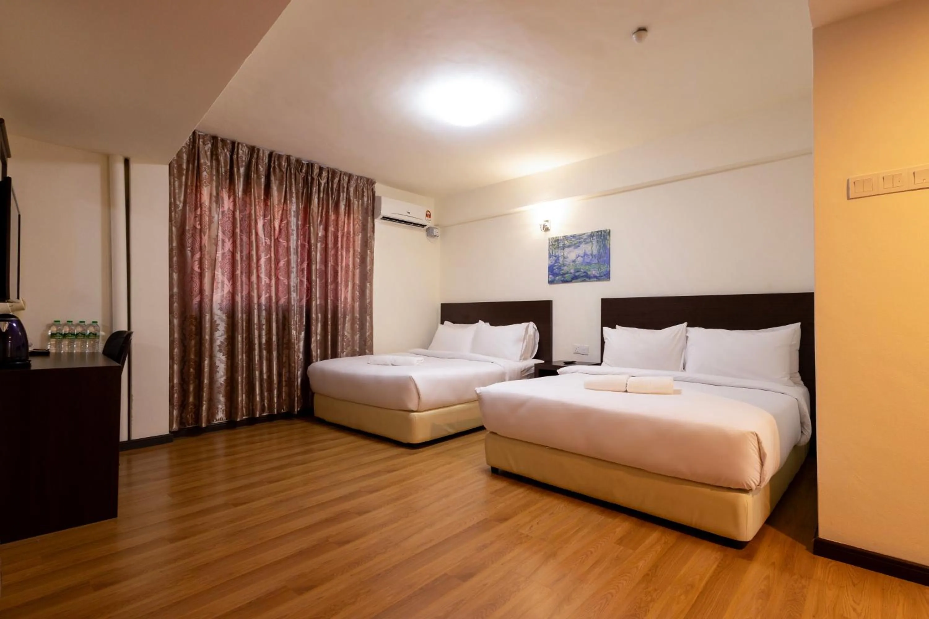 Bed in De Swift Hotel