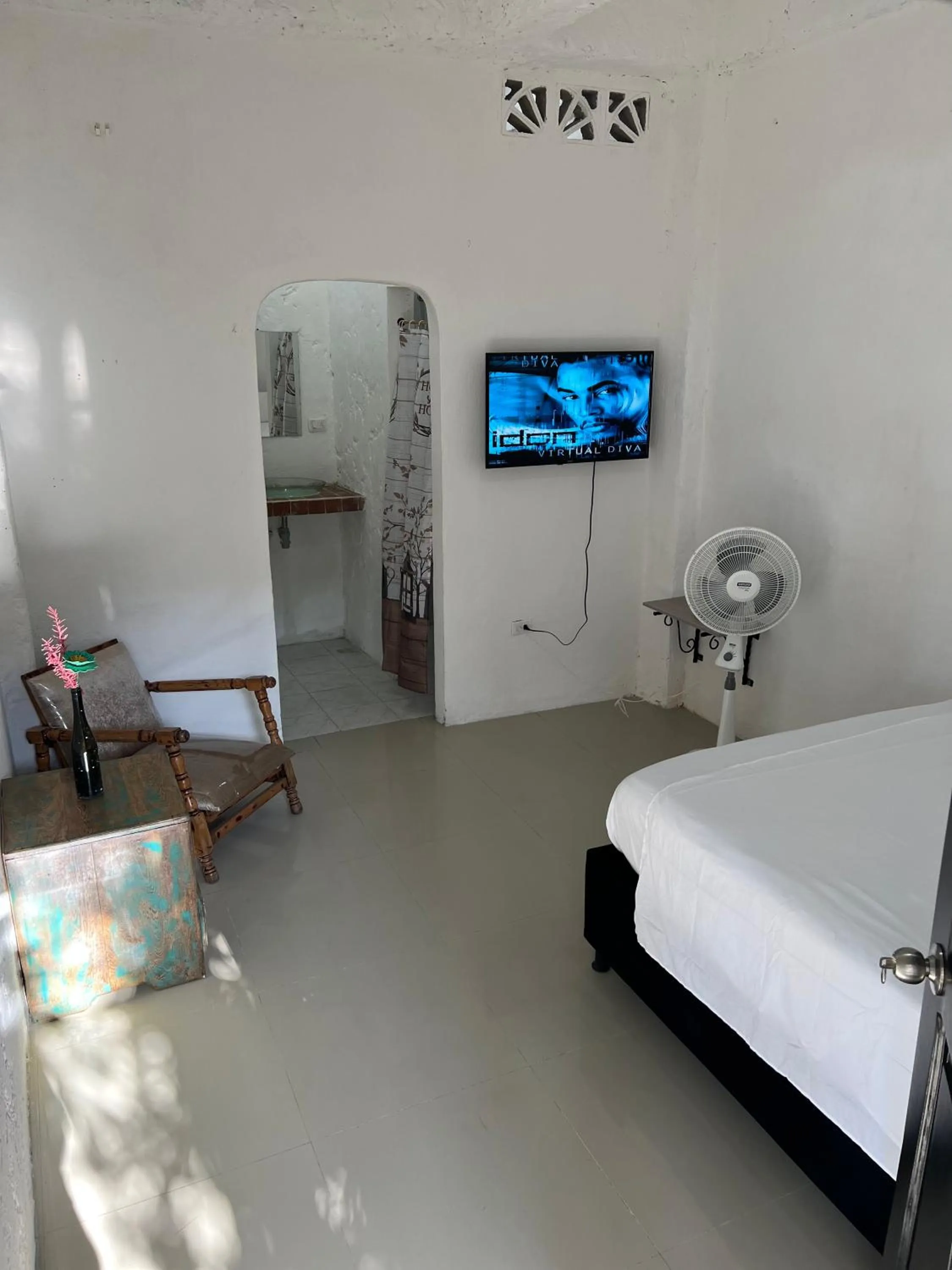 TV and multimedia, Bed in Casa Torices Real 12