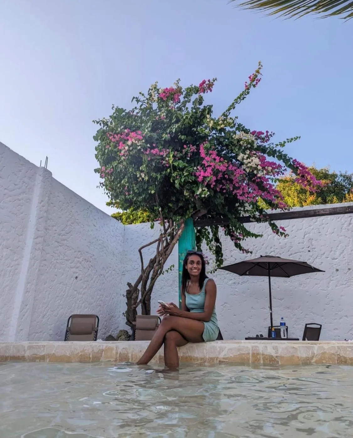 Swimming pool in Casa Torices Real 12