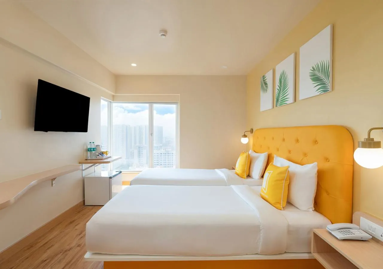 View (from property/room), Bed in Bloom Hotel Saki Vihar Powai