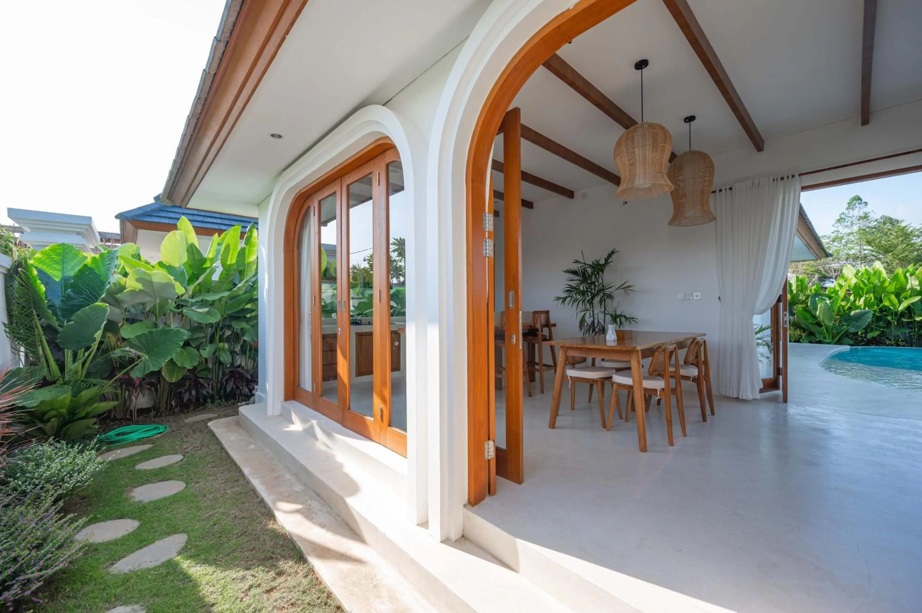 Balcony/Terrace in The Adya Hidden Villa Ubud