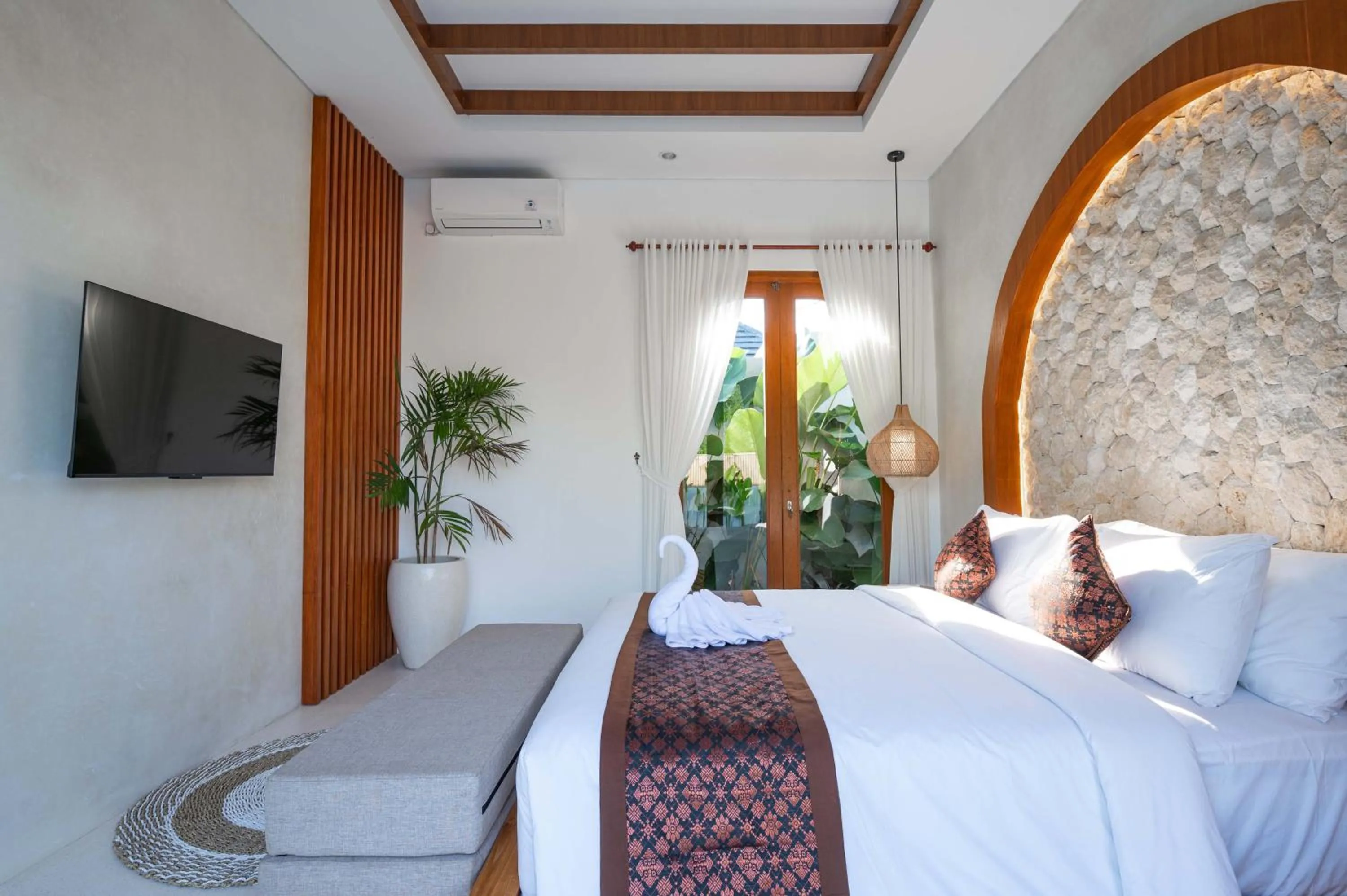 Bedroom, Bed in The Adya Hidden Villa Ubud