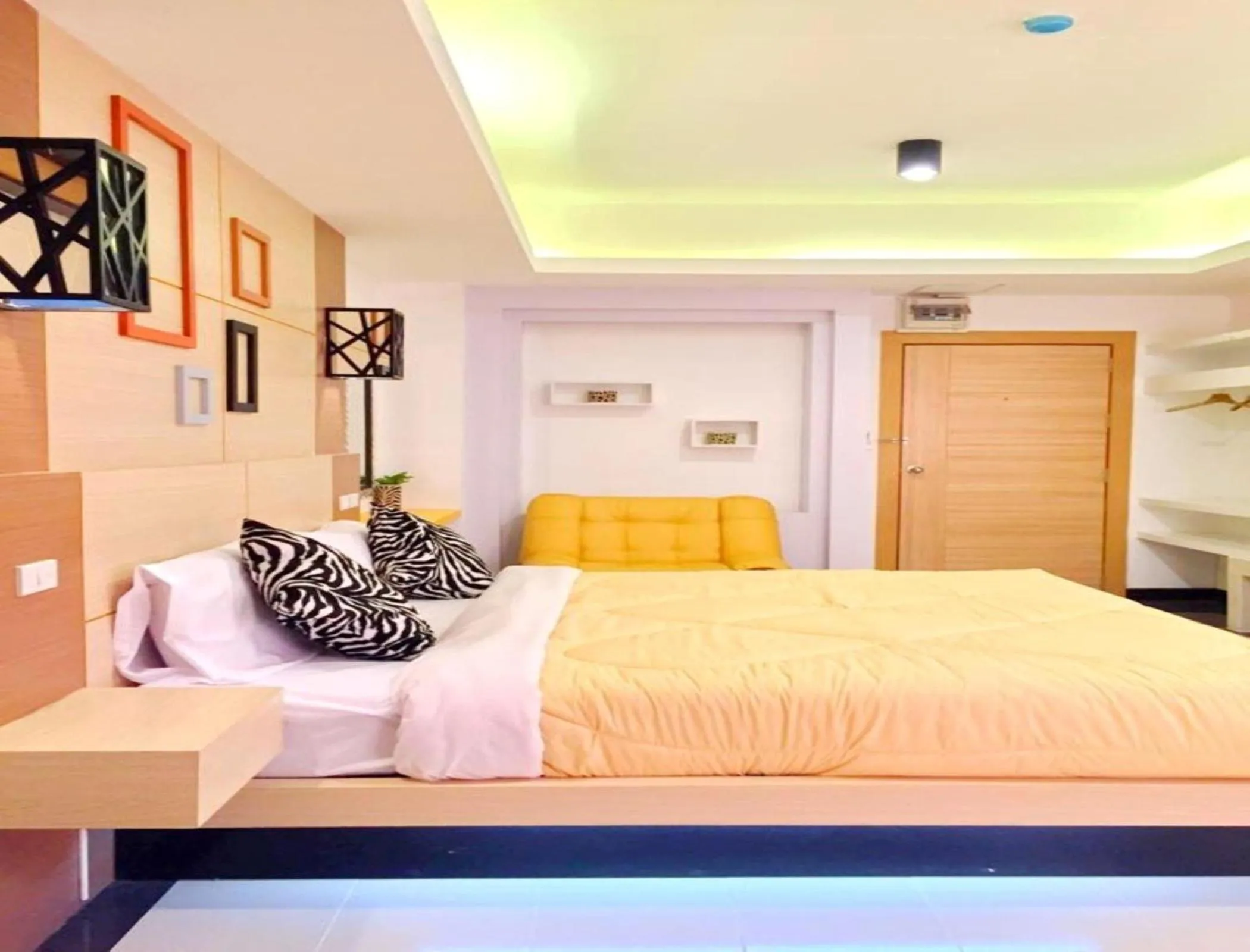 Bedroom, Bed in Win Hotel Phayao