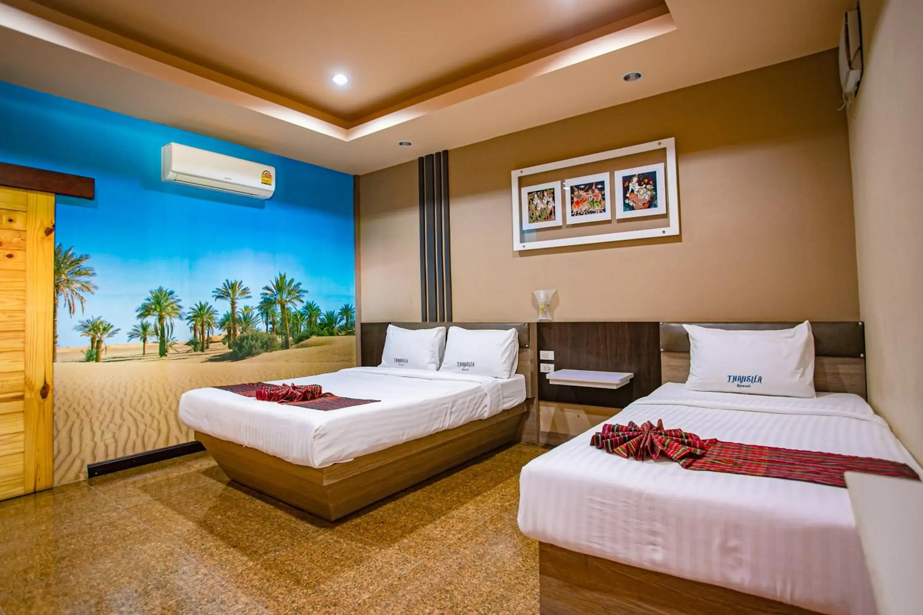 Deluxe Twin Room in Thansila Resort&Garden Buriram Deluxe Twin Room in Thansila Resort&Garden Buriram