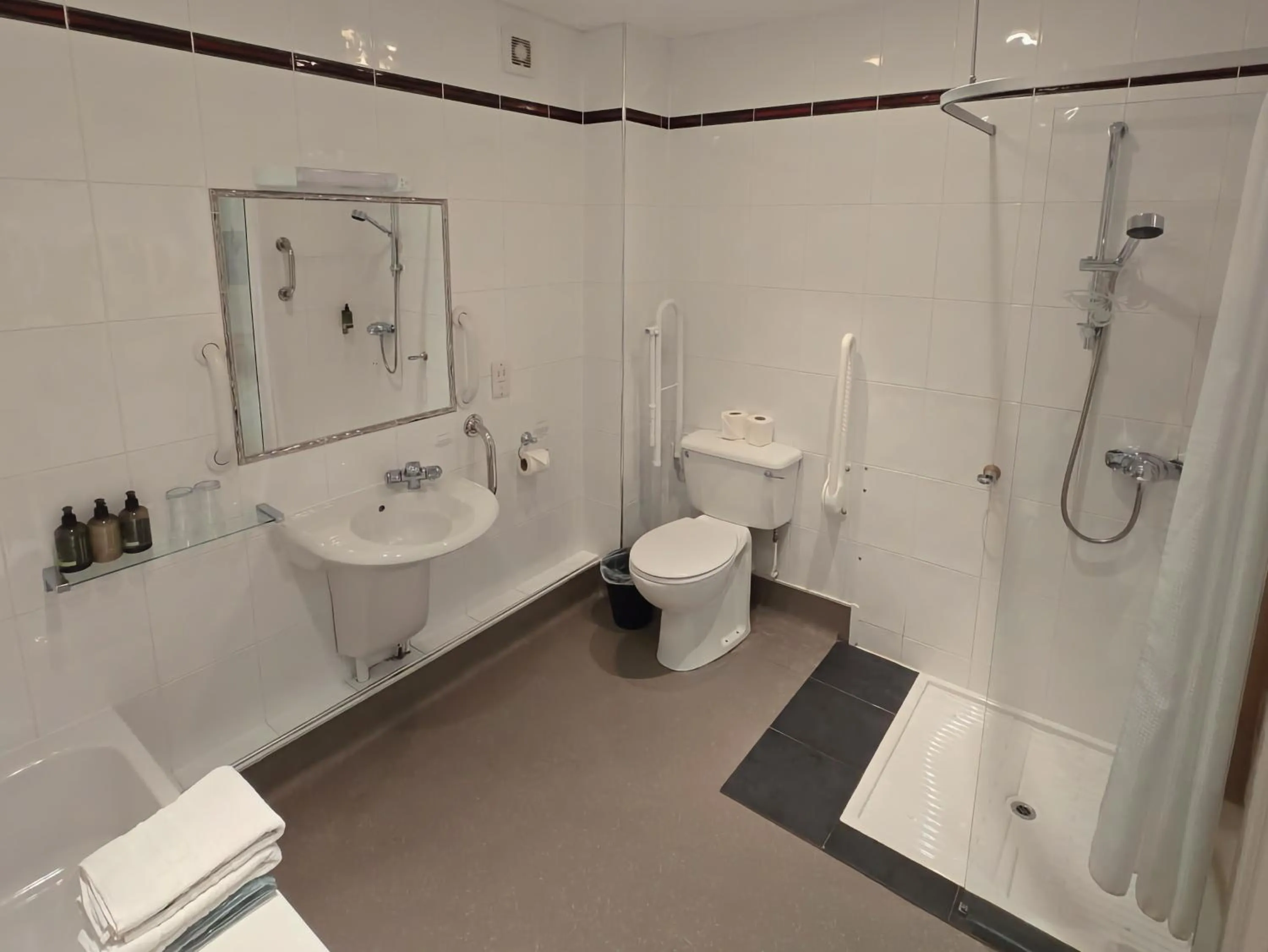 Toilet in Skelwith Bridge Hotel