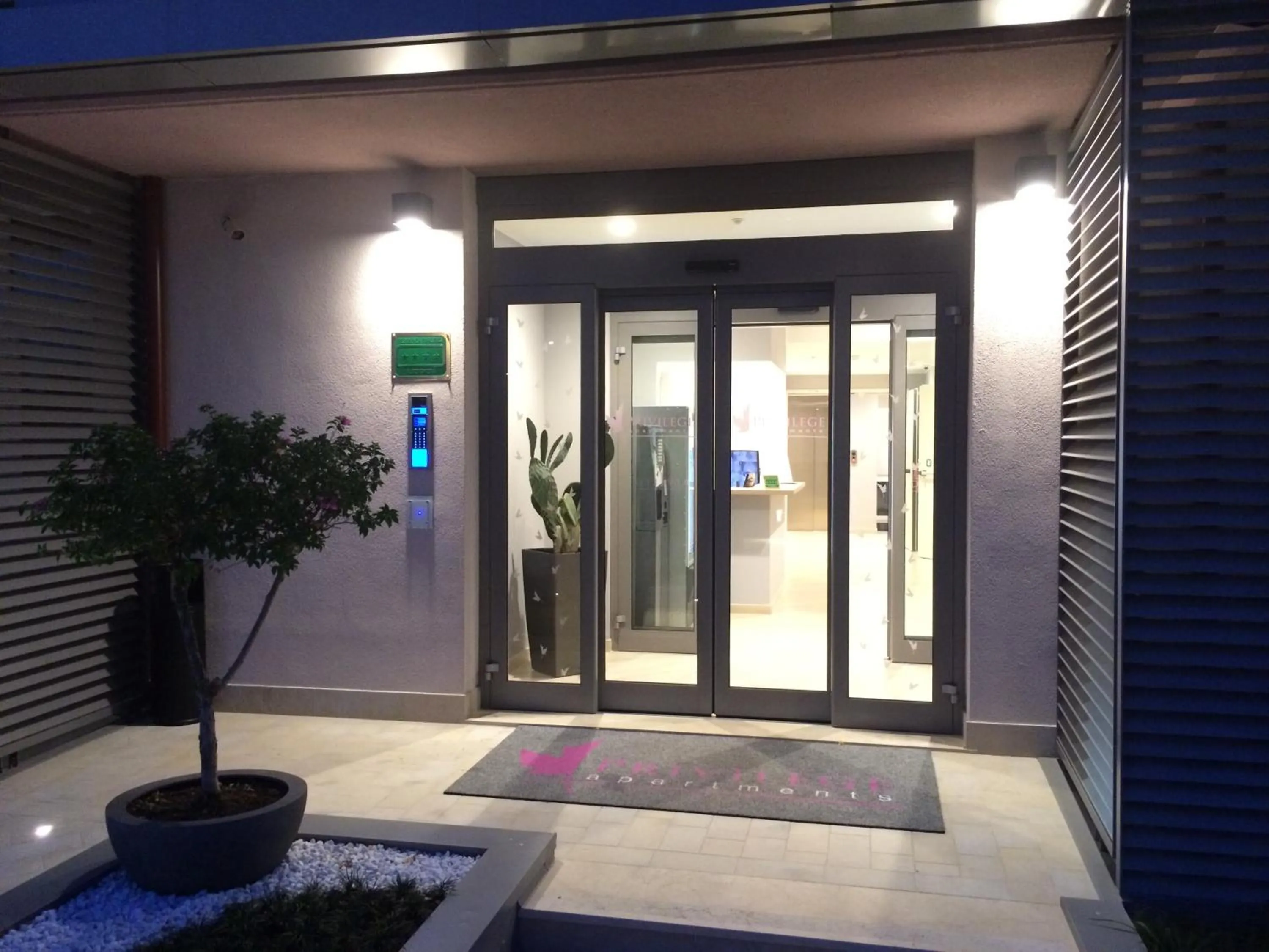 Facade/entrance in Privilege Apartments