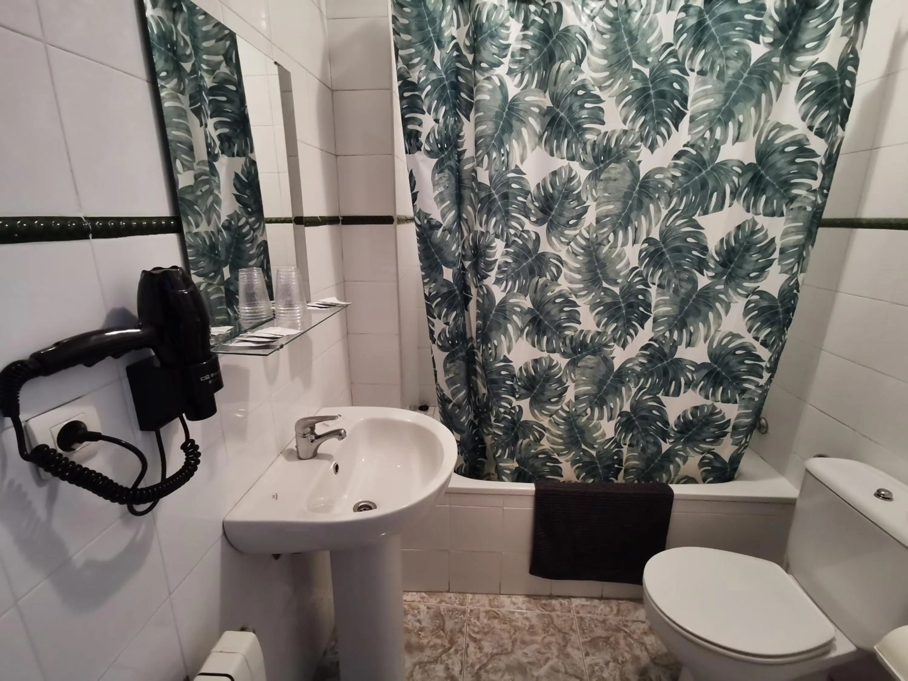 Bathroom in Hotel Doña Carmen