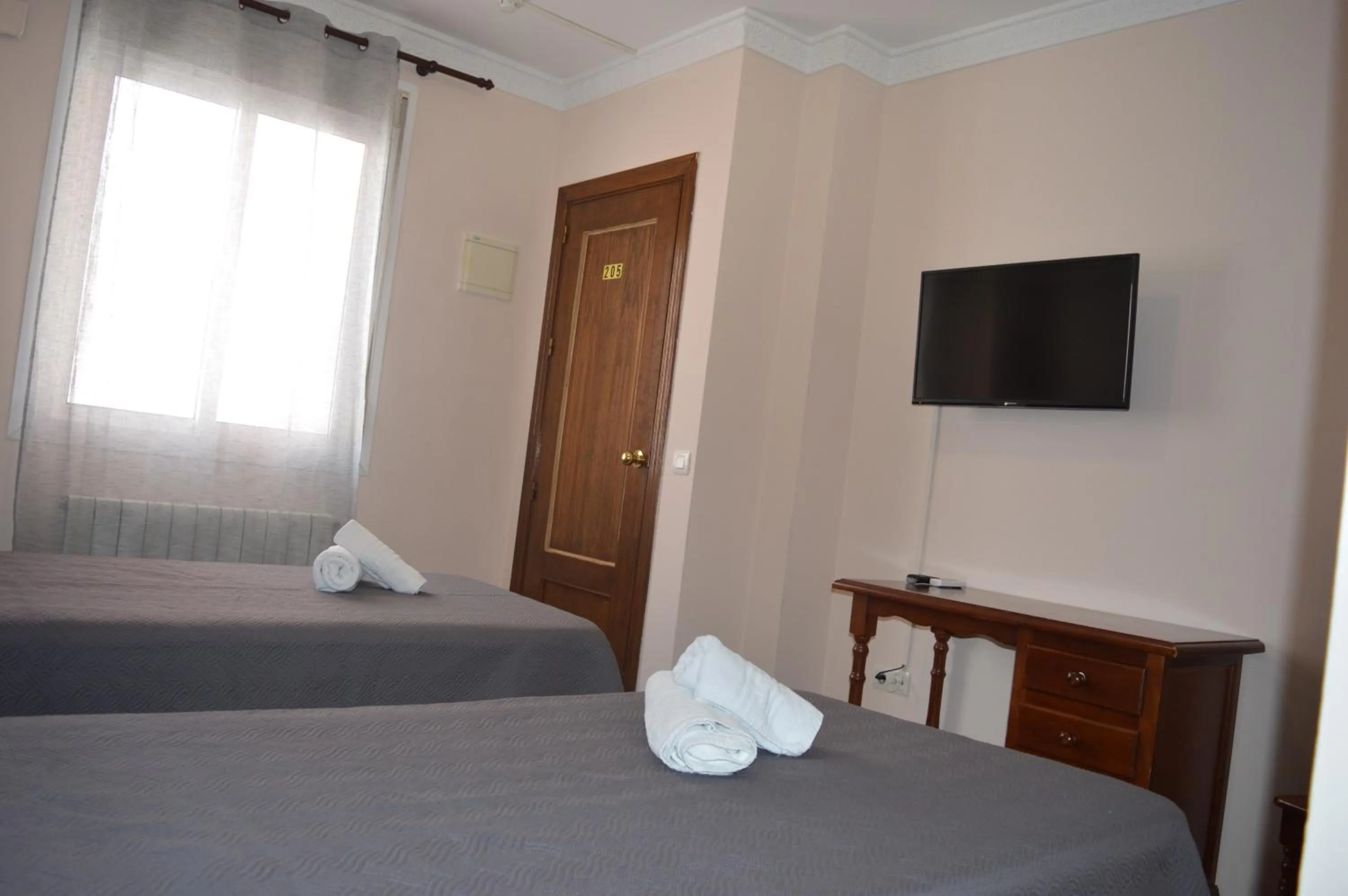 Bed in Hotel Doña Carmen