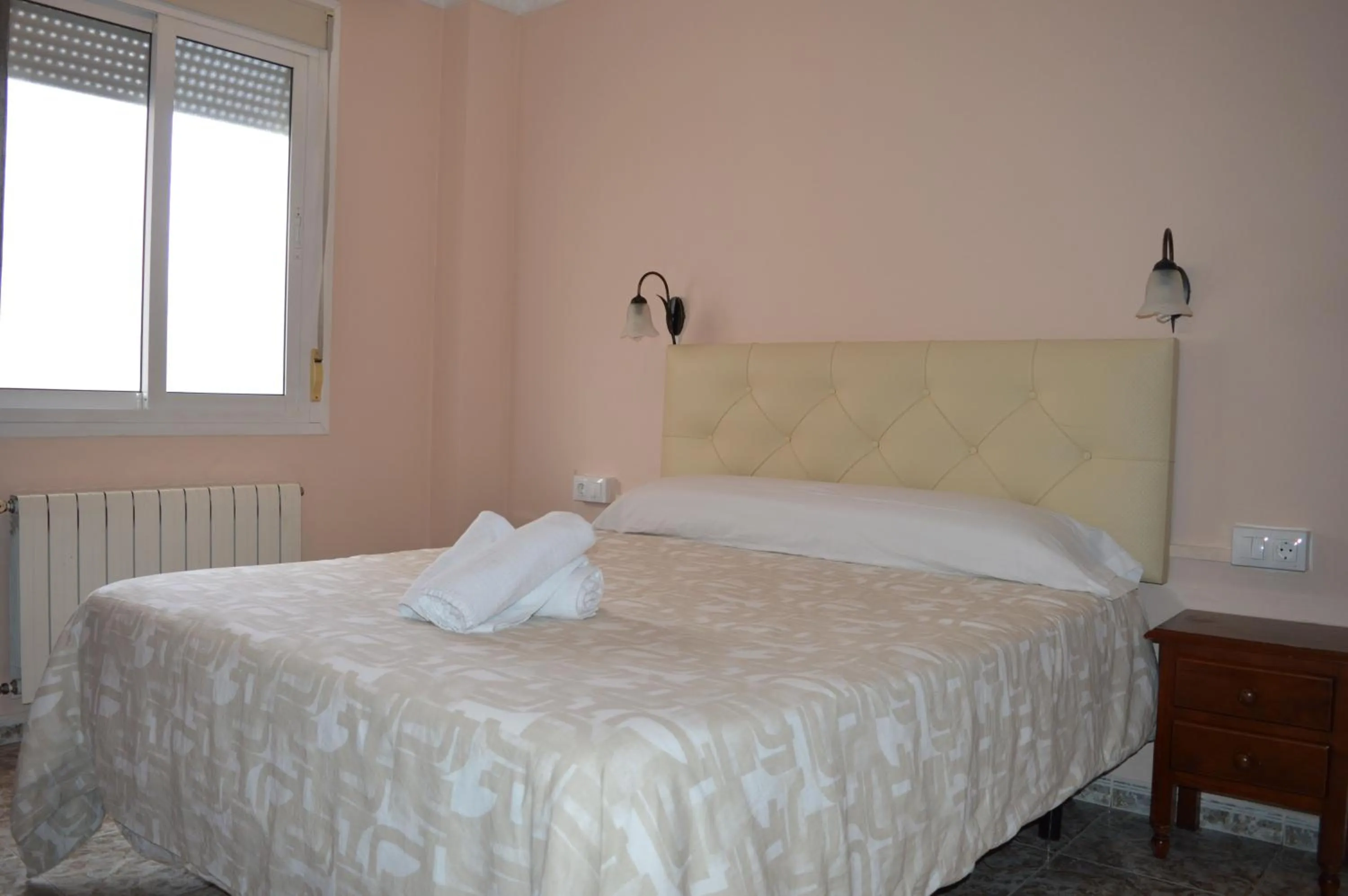 Bed in Hotel Doña Carmen