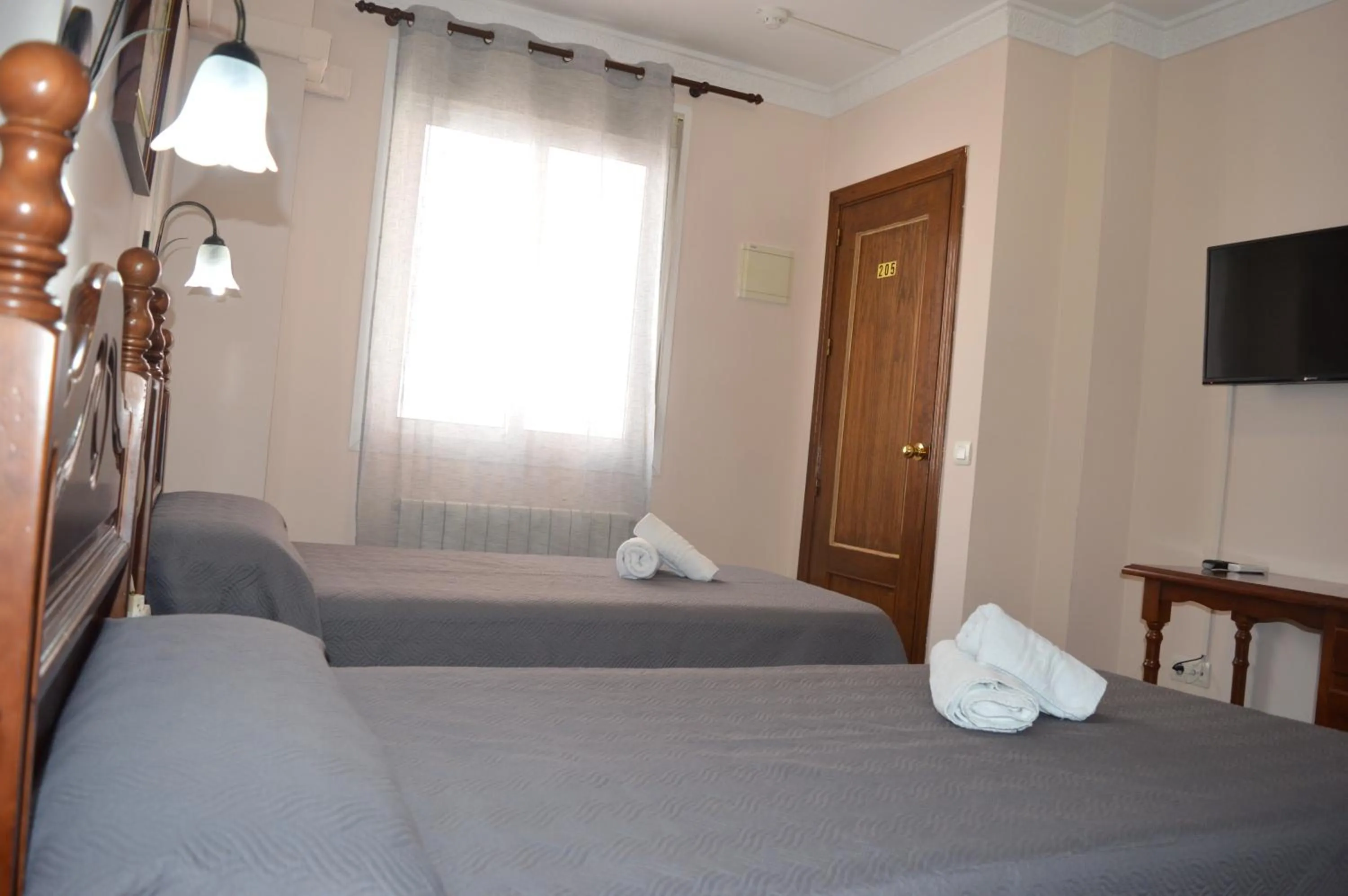 Bed in Hotel Doña Carmen