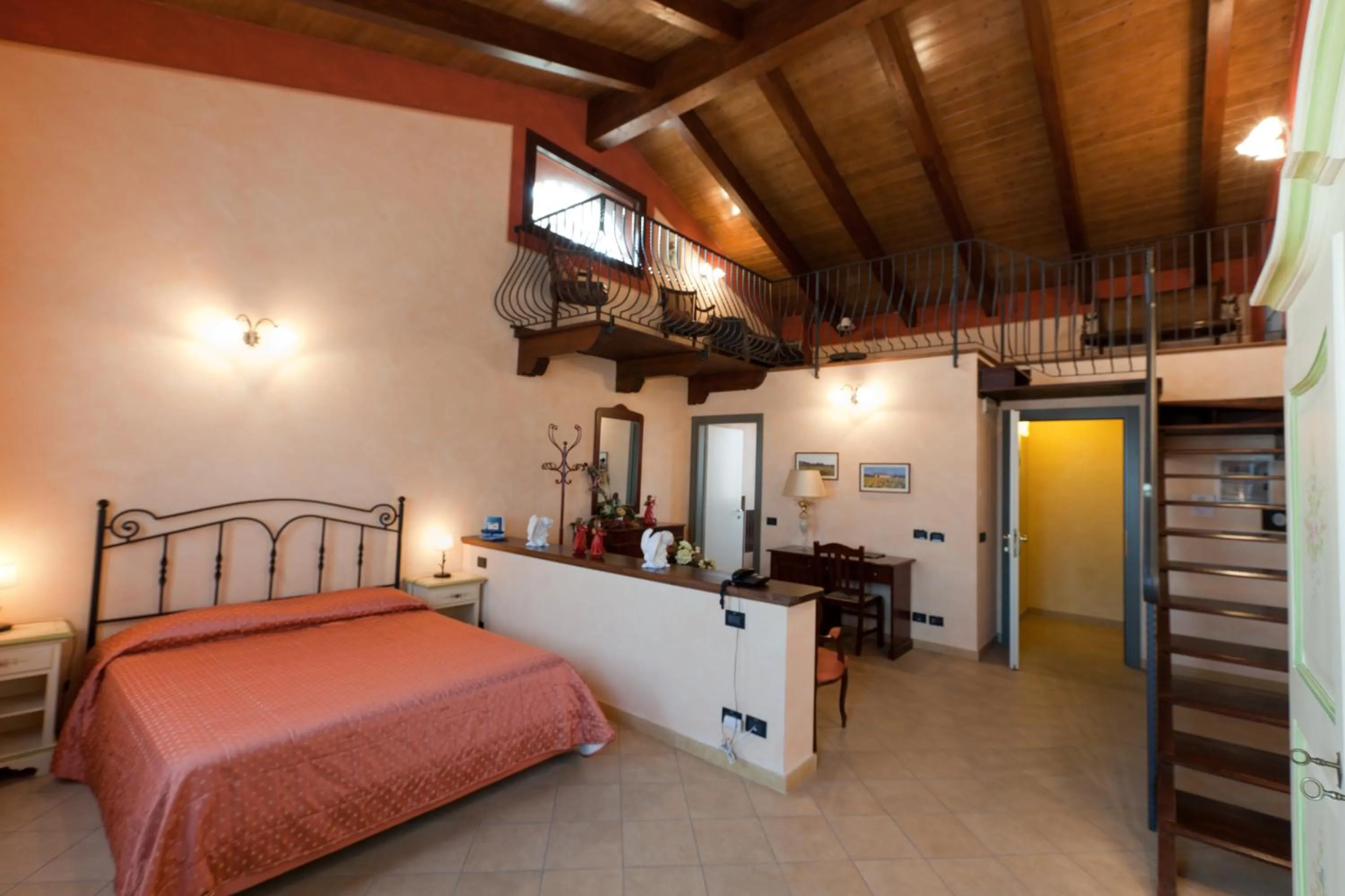 Photo of the whole room, Bed in Hotel del Rio Srl - RISTORANTE e Azienda agricola