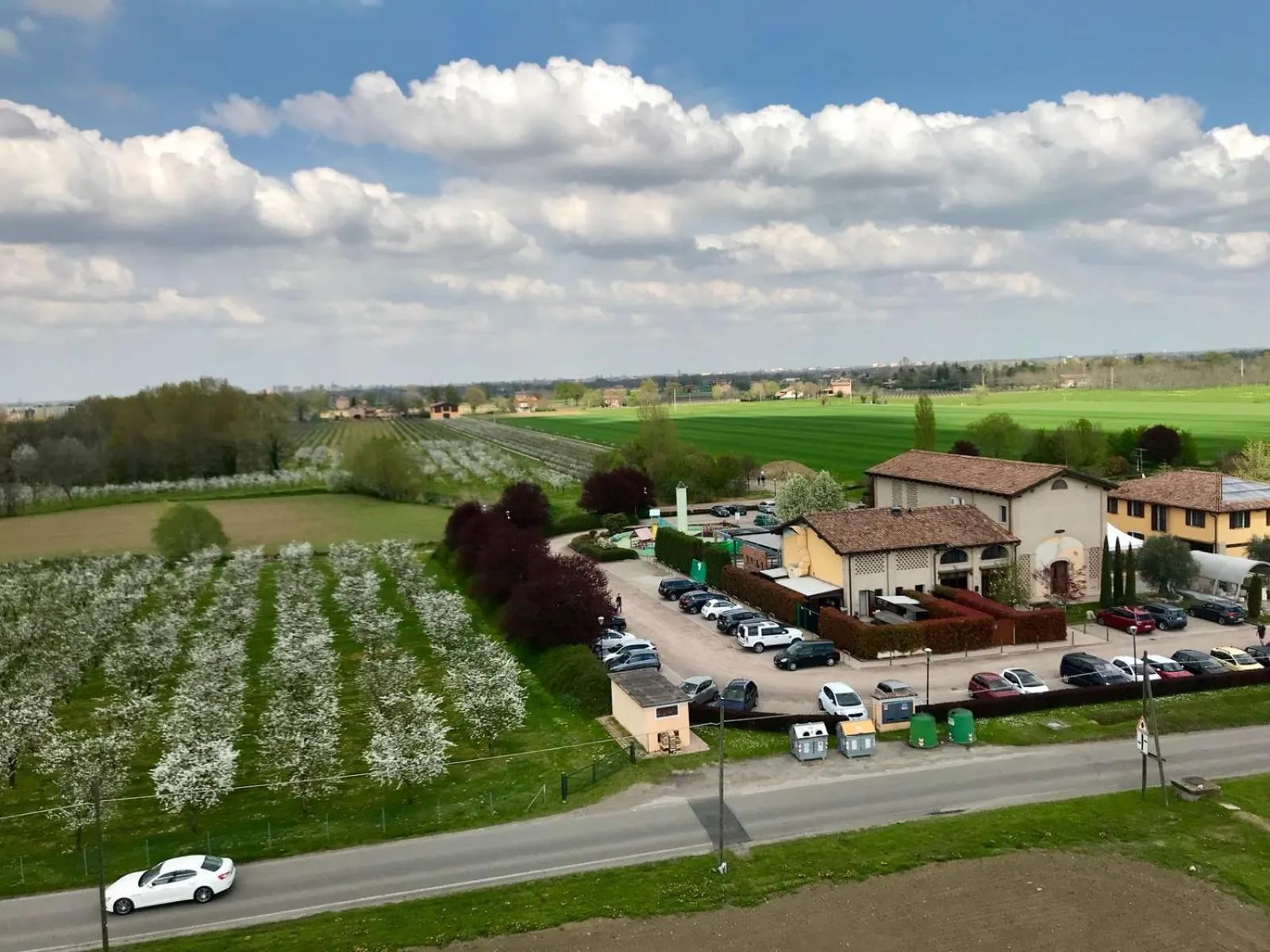 Bird's eye view in Hotel del Rio Srl - RISTORANTE e Azienda agricola