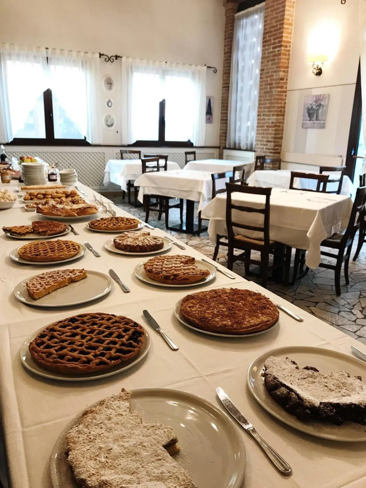 Continental breakfast in Hotel del Rio Srl - RISTORANTE e Azienda agricola