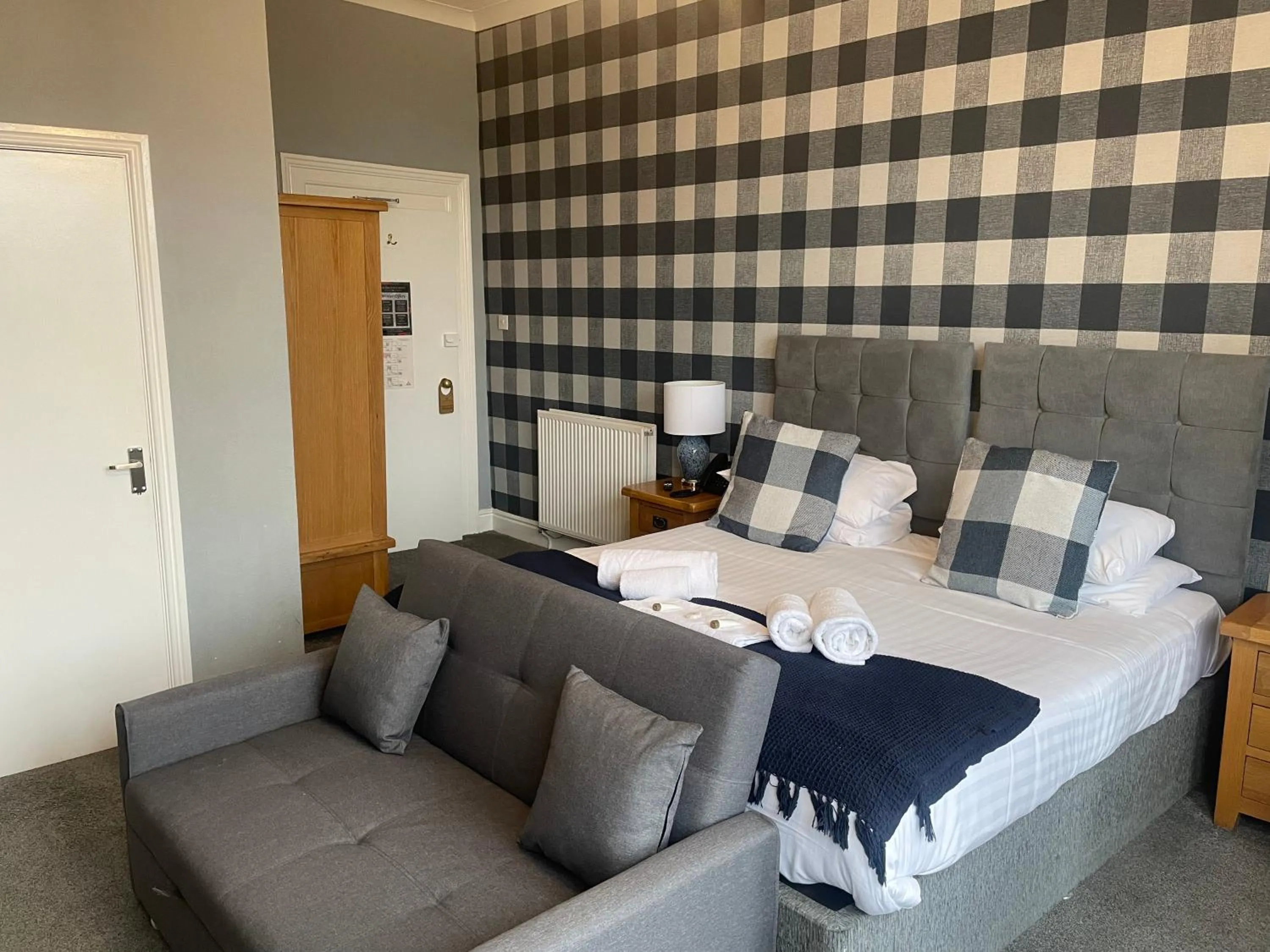 Bed in The Wildings Hotel & Tudno's Restaurant