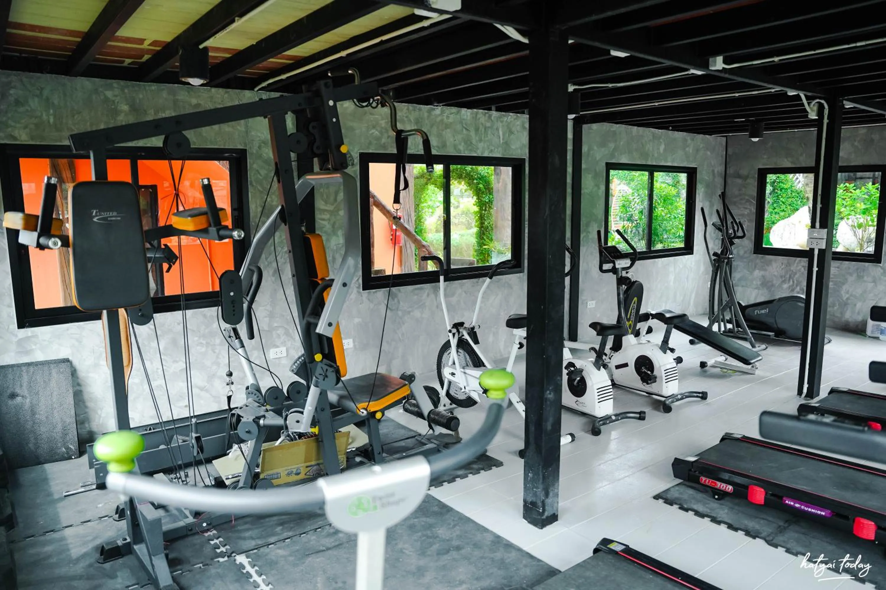 Fitness centre/facilities in Chomview Lanta Water Park Resort