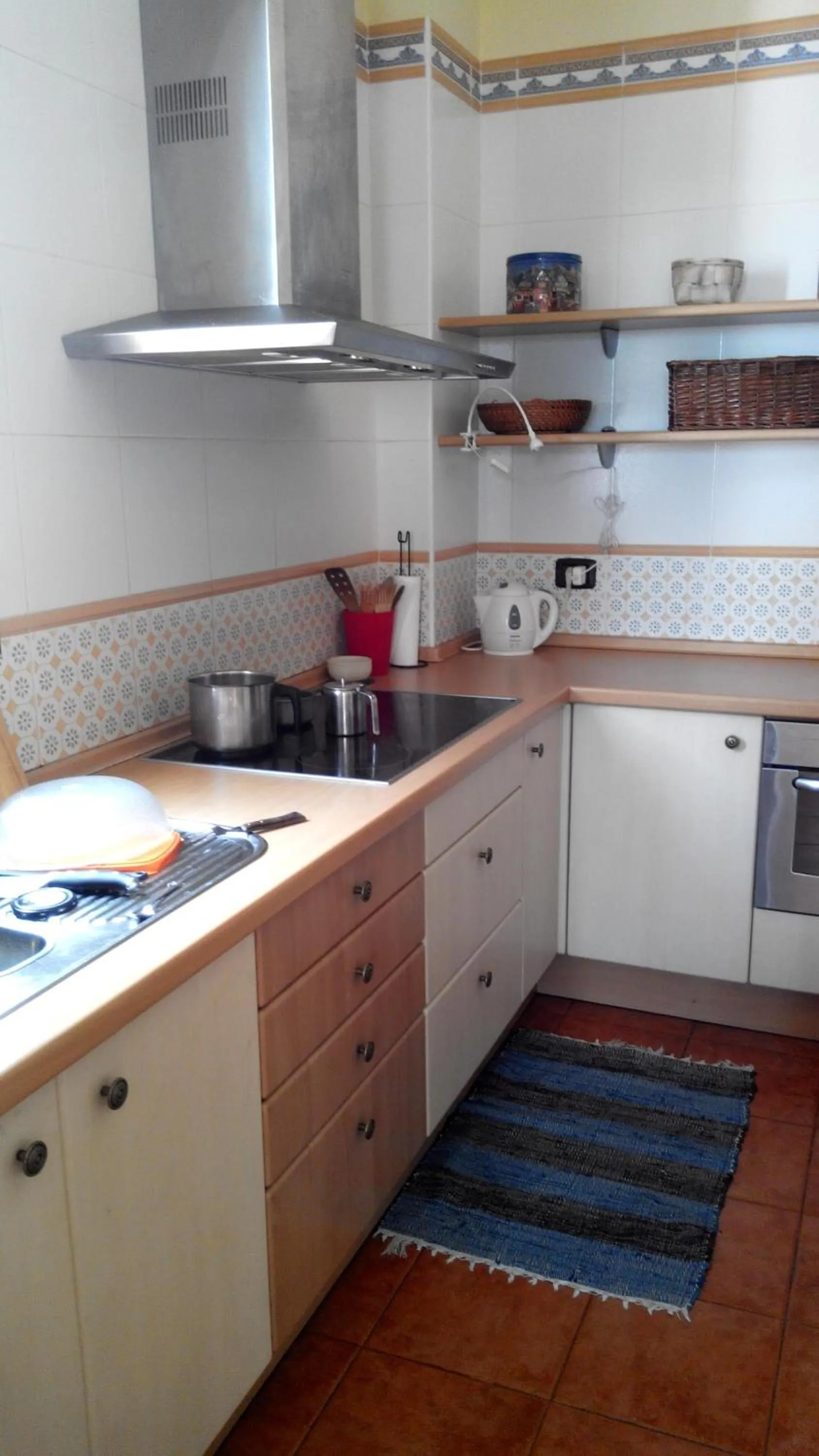 Communal kitchen in Chalet Anagato