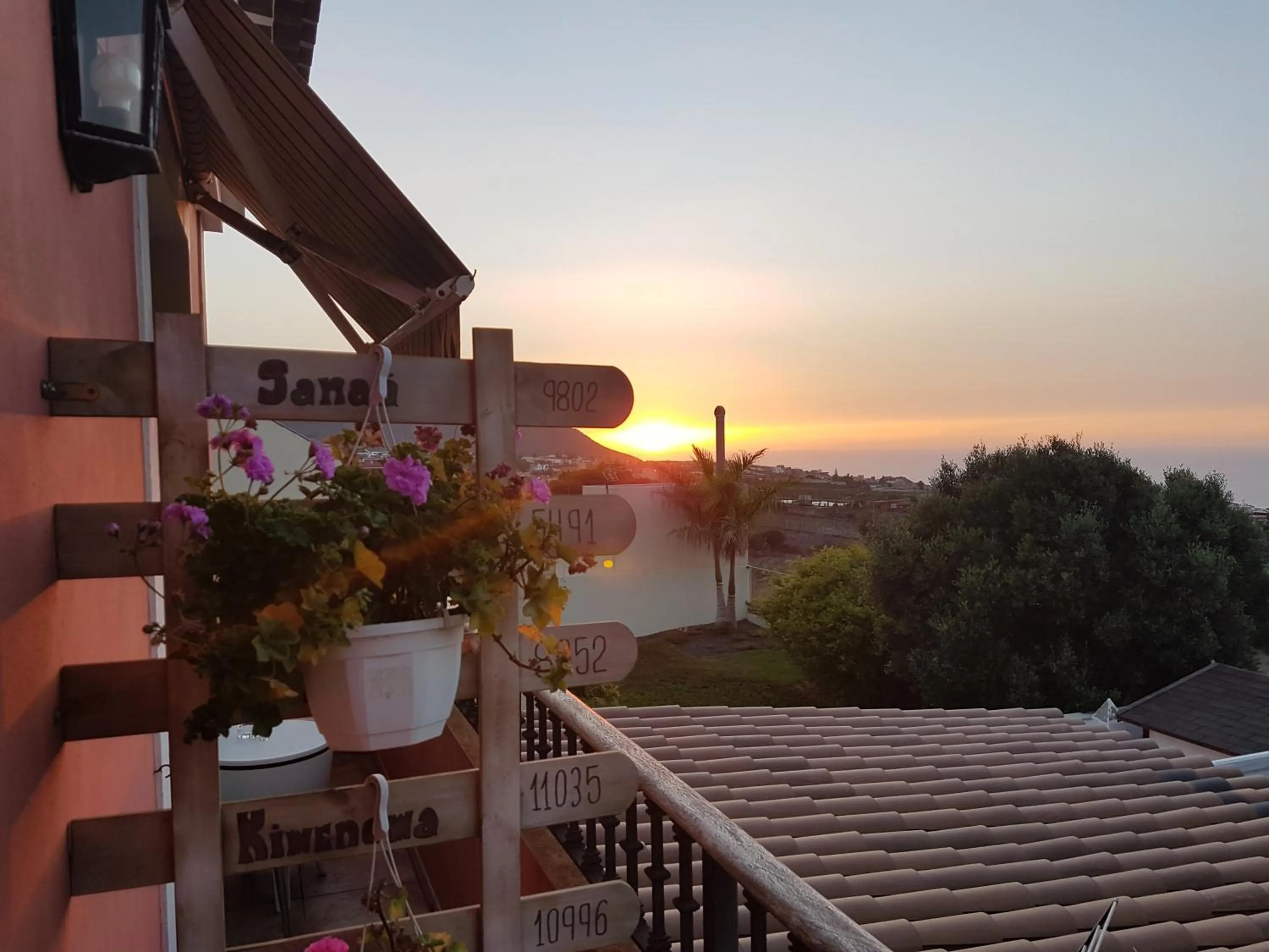 Balcony/Terrace in Chalet Anagato