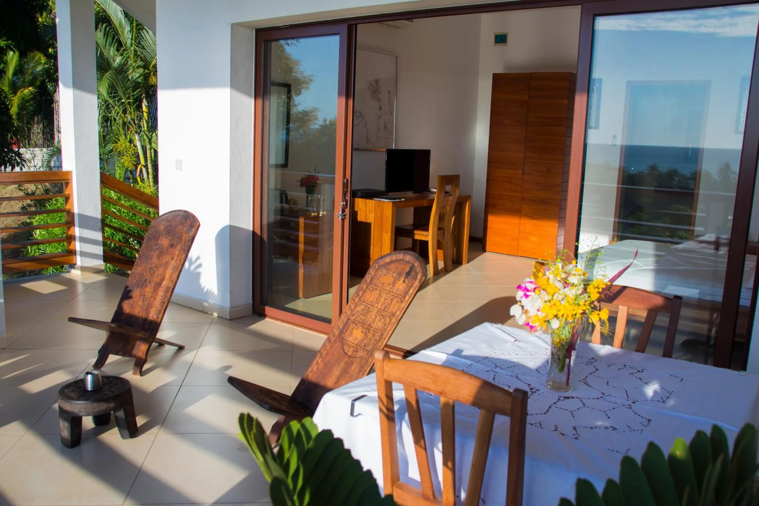 Balcony/Terrace in Hotel Mahita Tsara