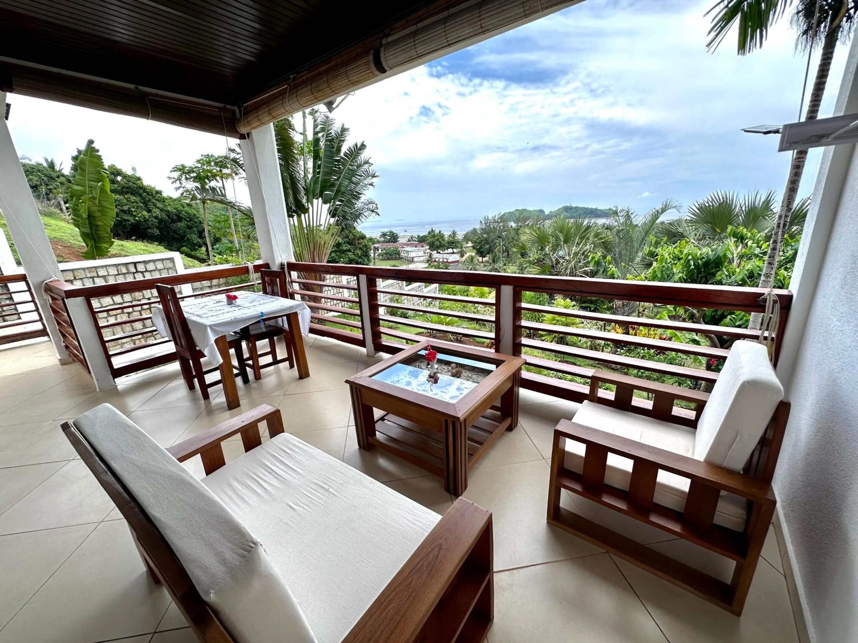 Patio in Hotel Mahita Tsara