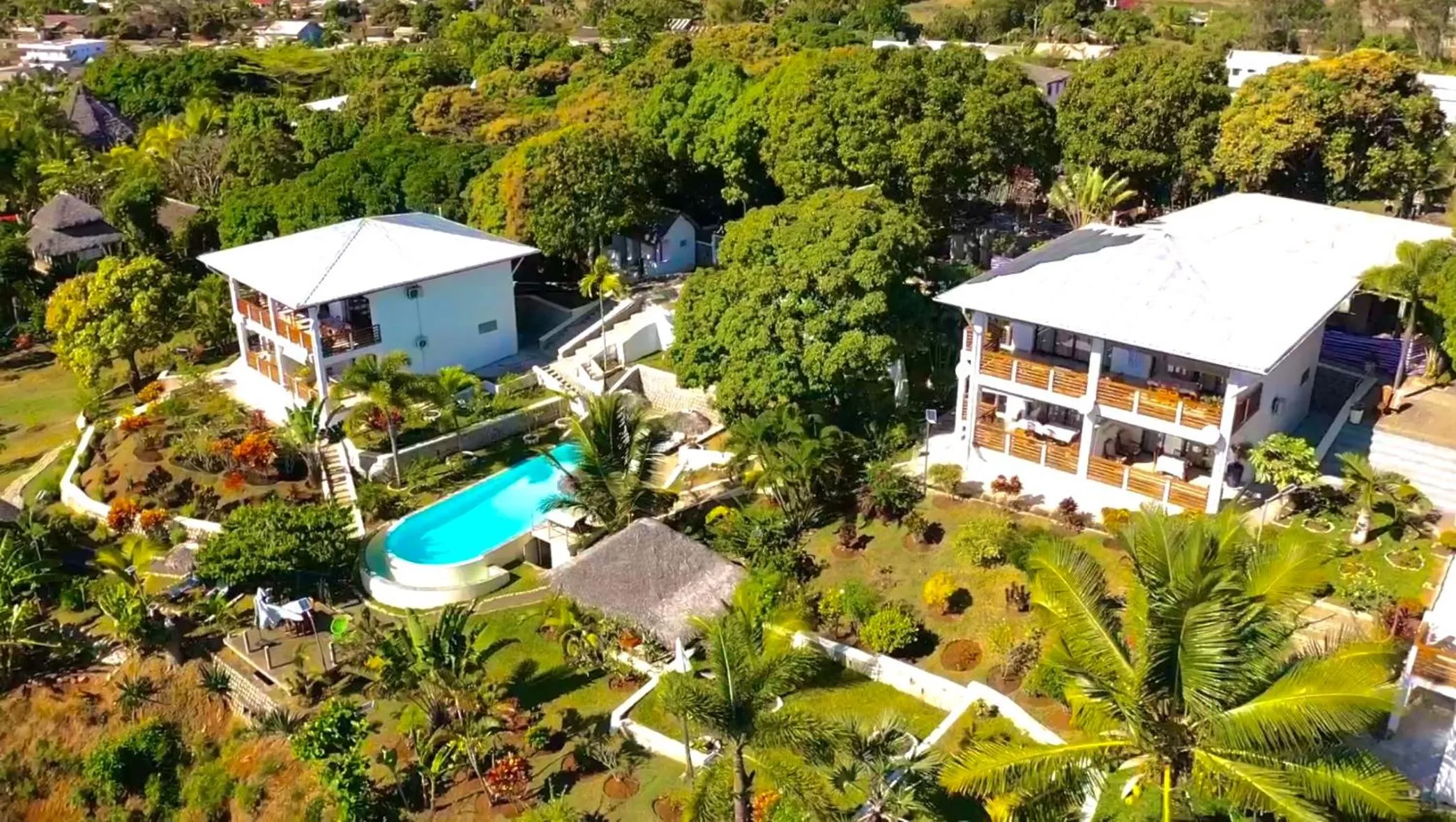 Bird's eye view in Hotel Mahita Tsara