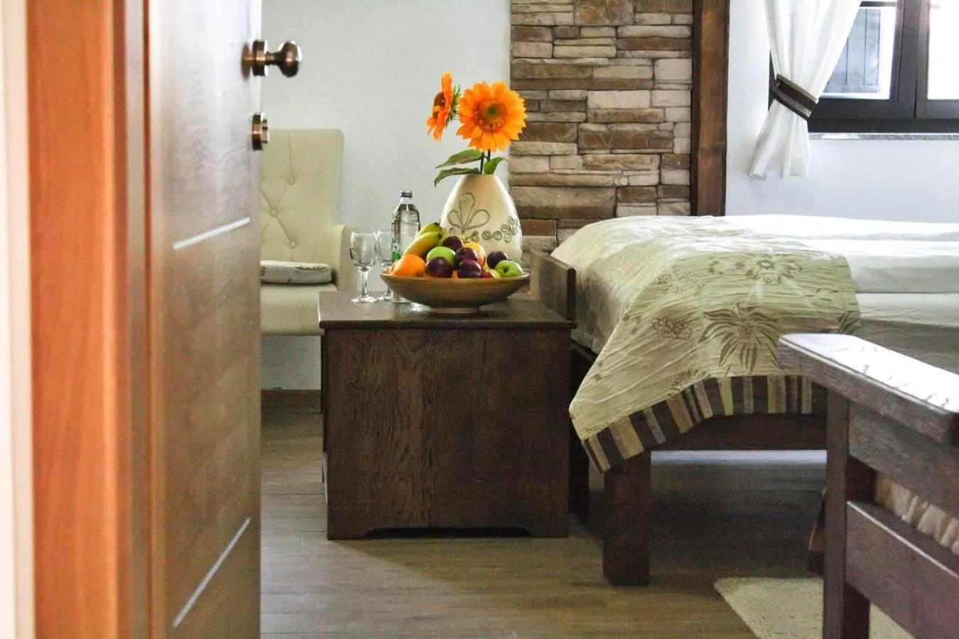 Food and drinks, Bed in Etno Garden Exclusive