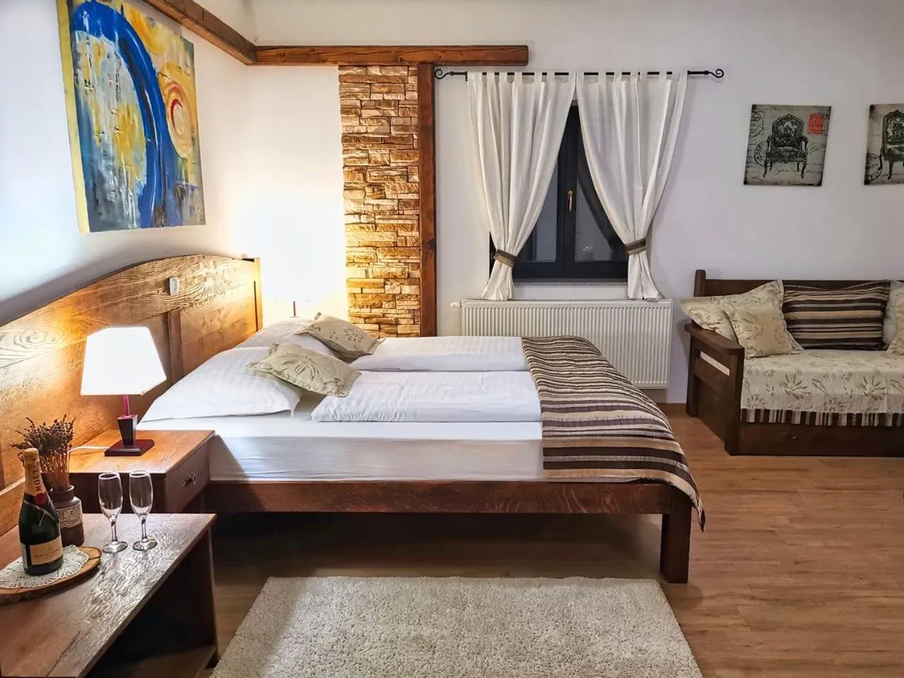 Bed in Etno Garden Exclusive