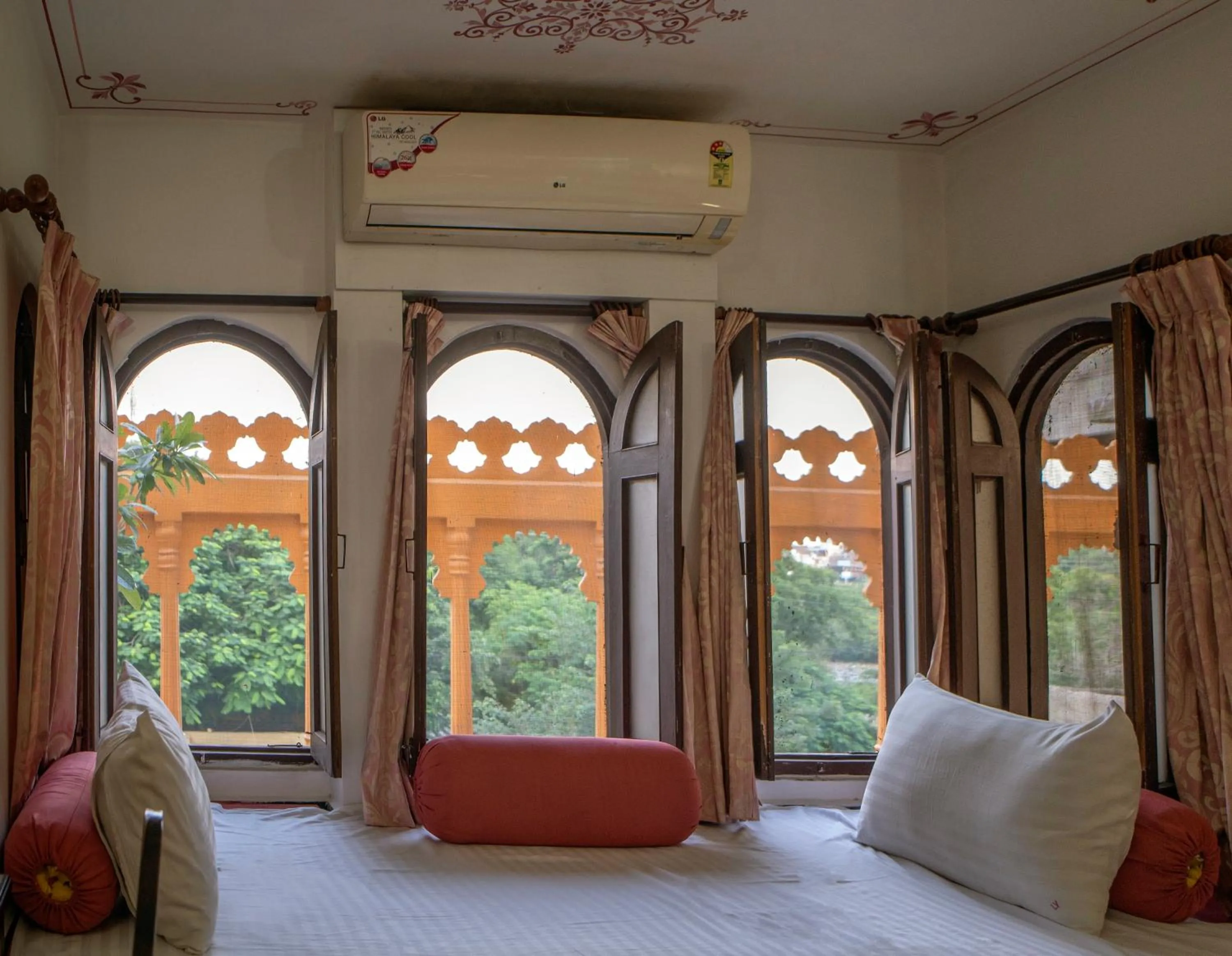 Seating area in The Lavitra Lakeview Hotel