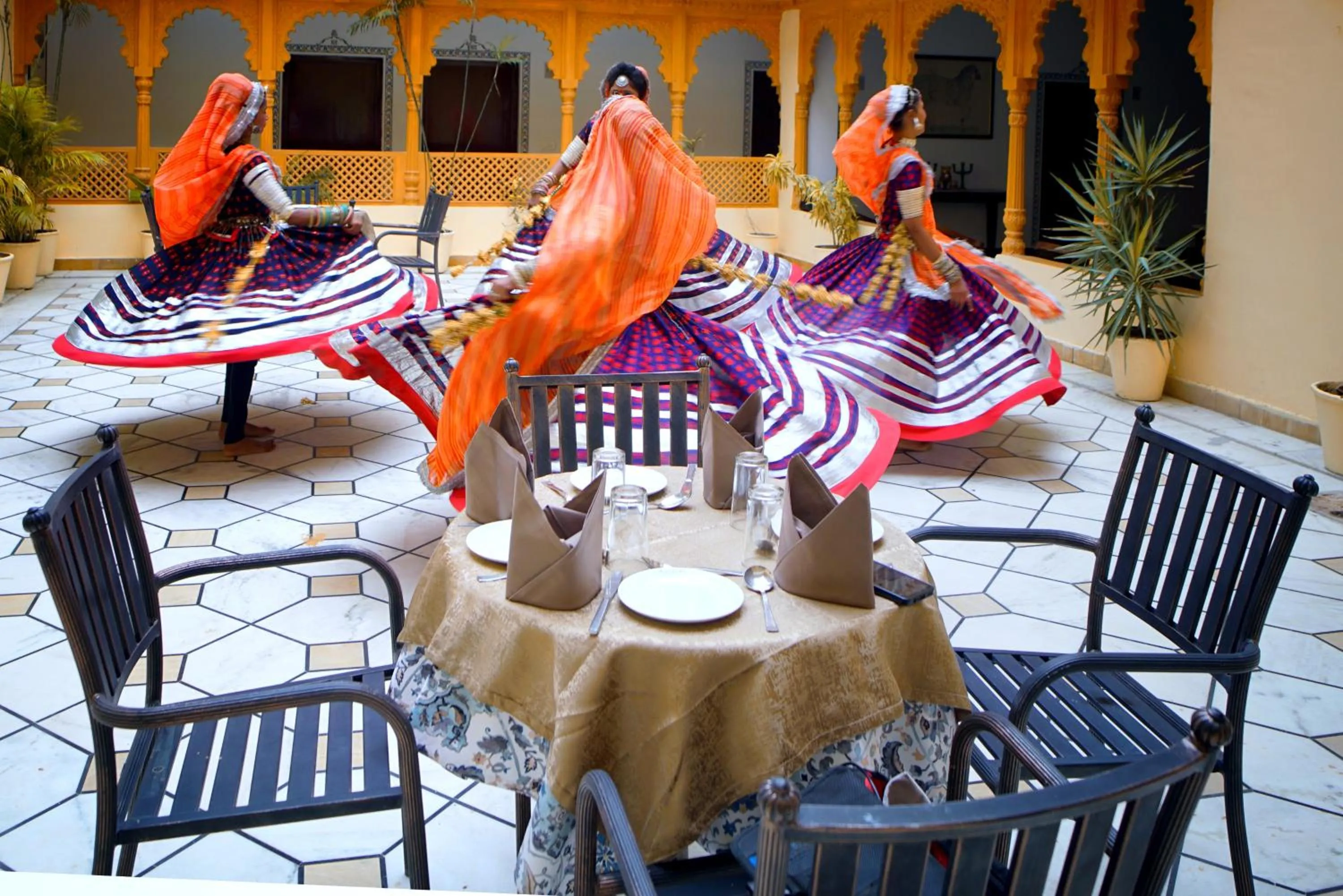 People in The Lavitra Lakeview Hotel