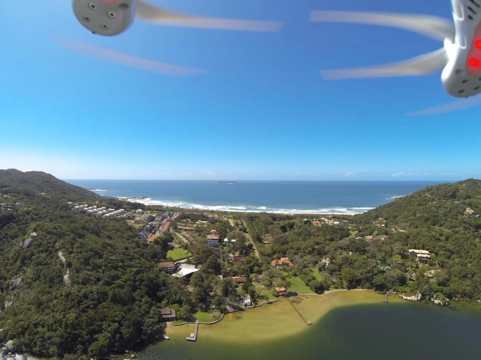 Bird's eye view in Praia Mole Hotel