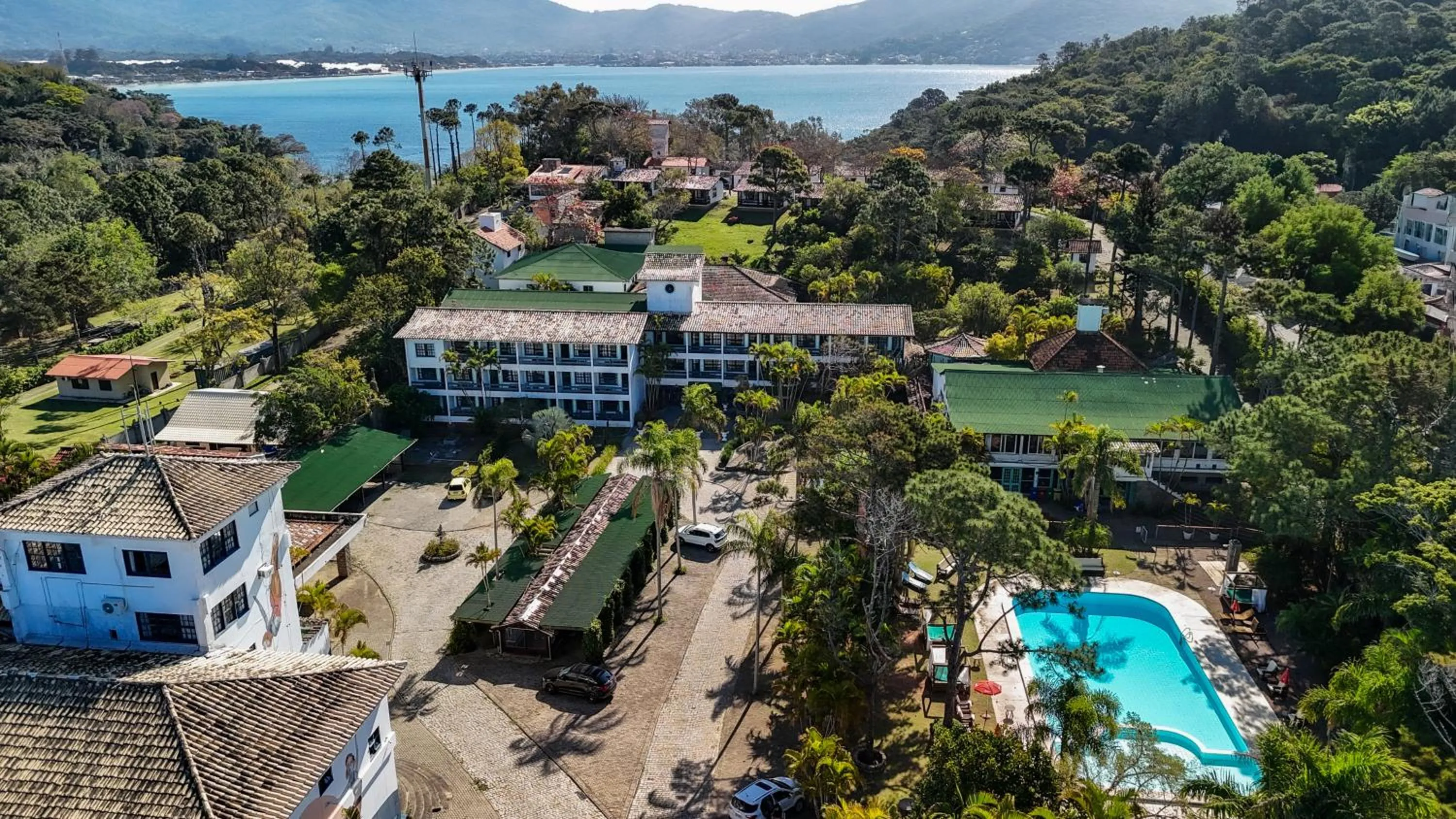 Bird's eye view in Praia Mole Hotel