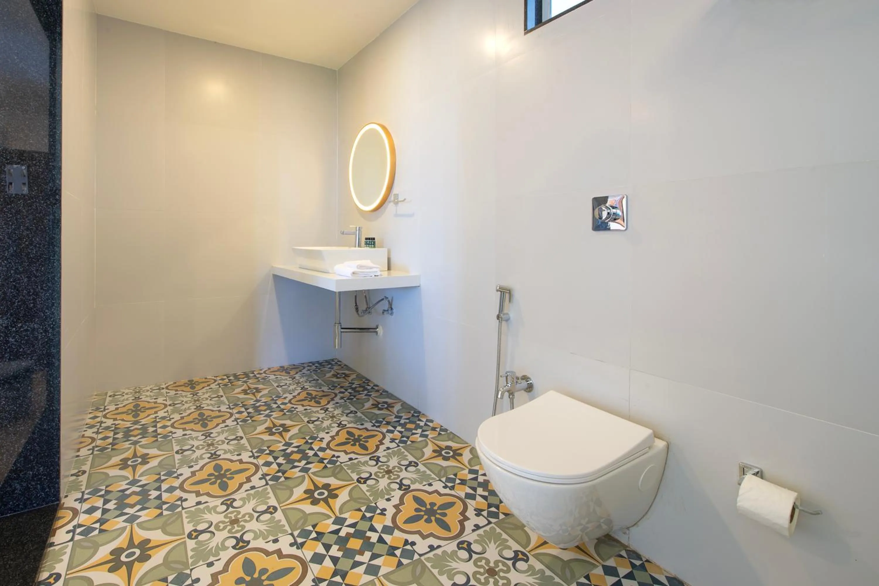 Toilet in The Rose Goa Beach Resort