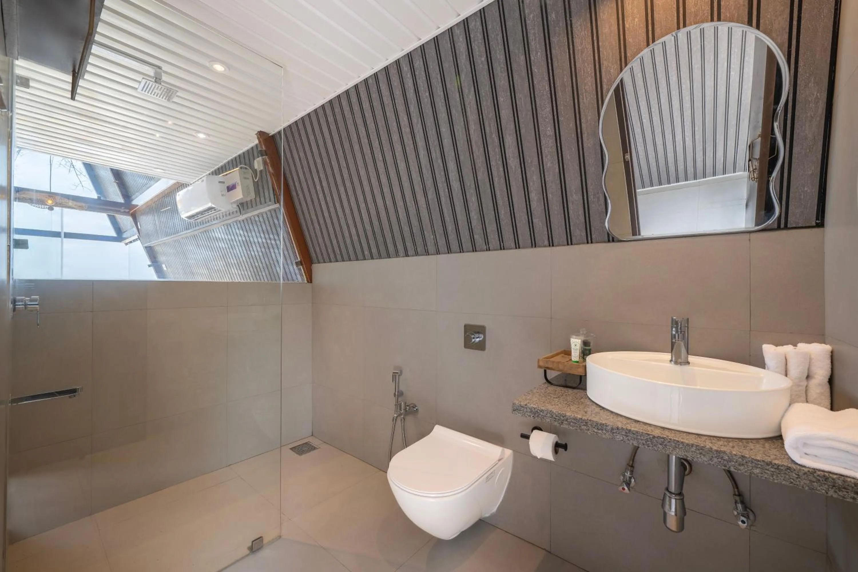 Shower in The Rose Goa Beach Resort