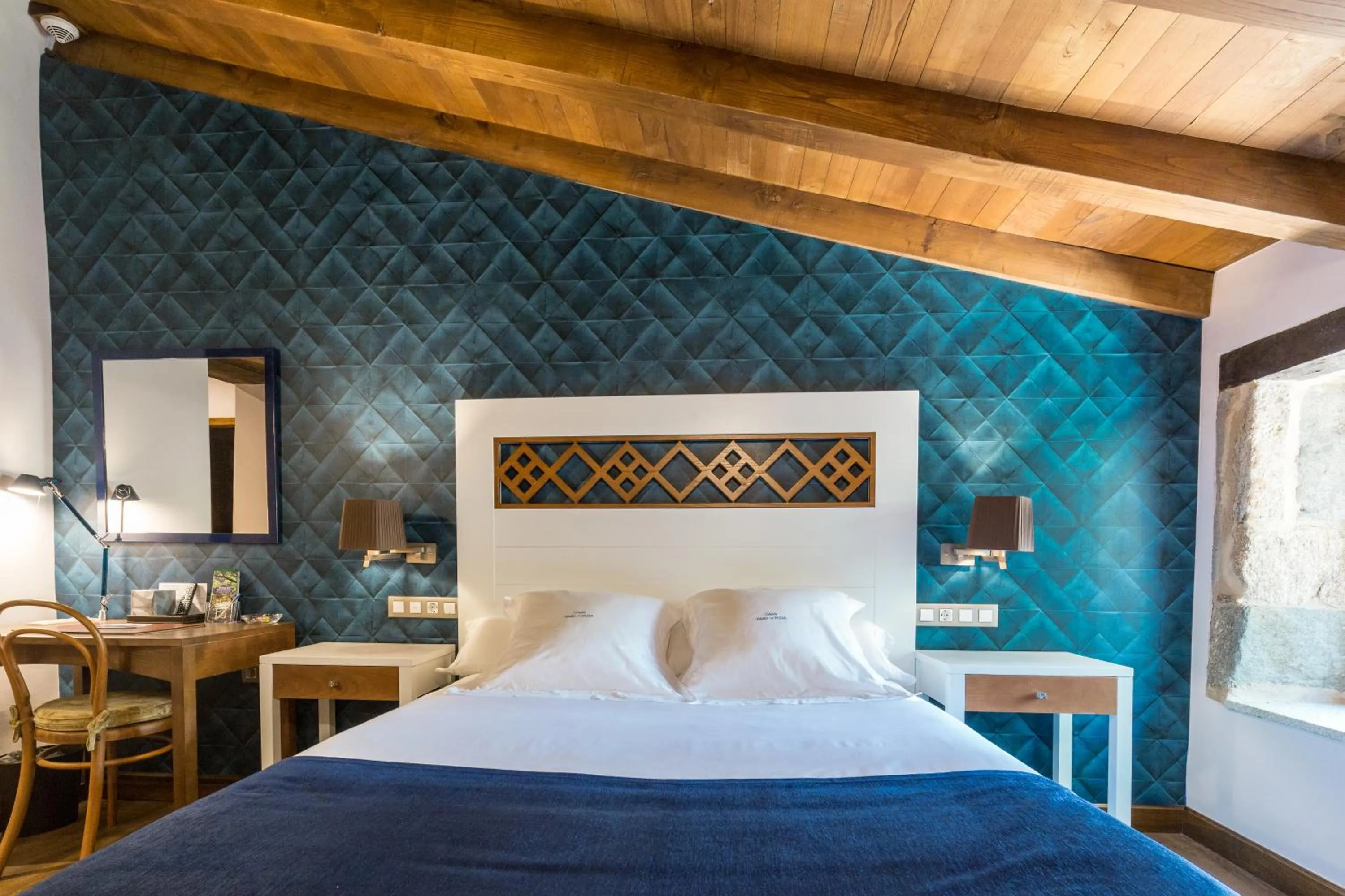 Bedroom, Bed in Pazo da Pena Manzaneda