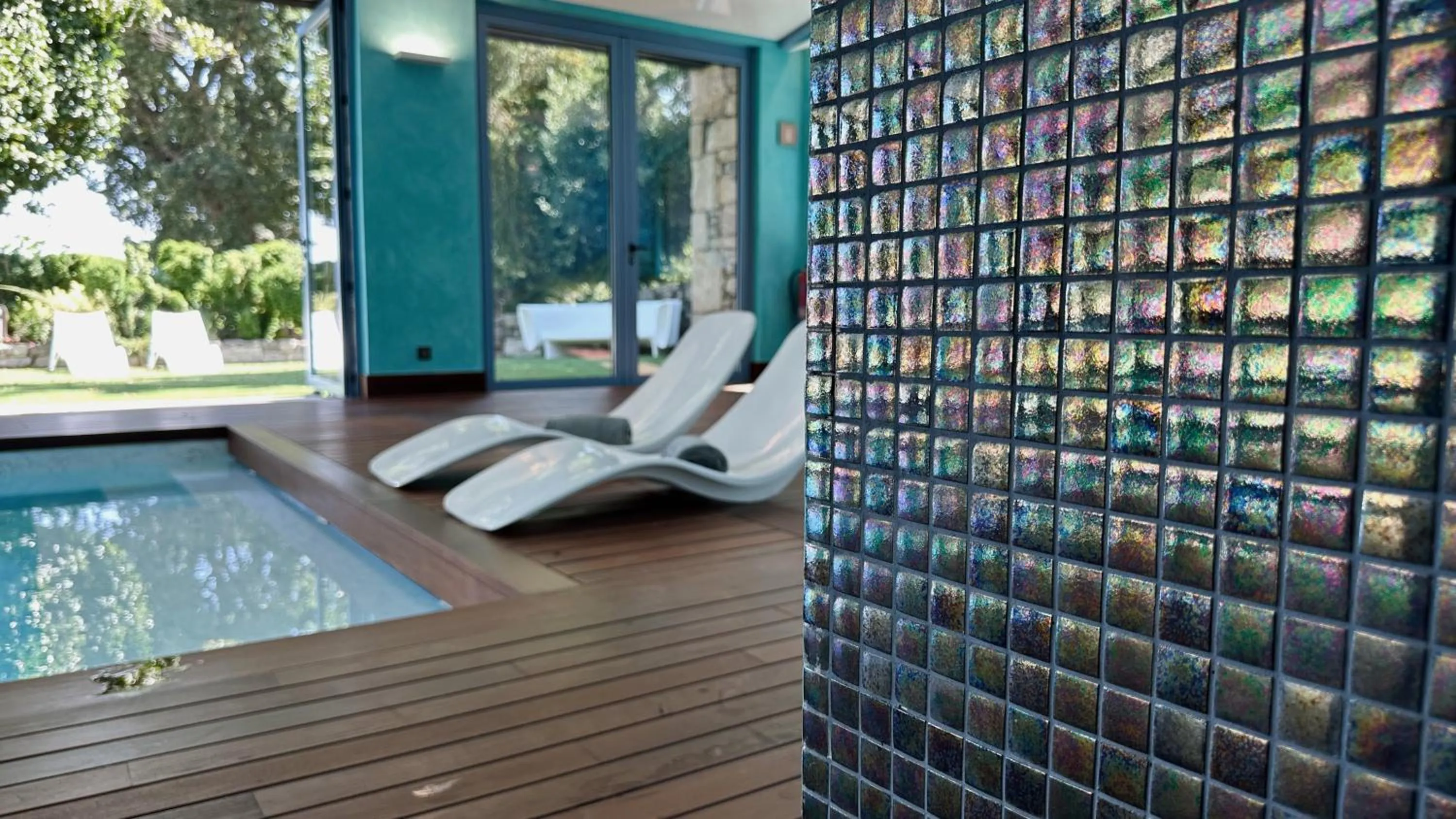 Swimming pool in Pazo da Pena Manzaneda