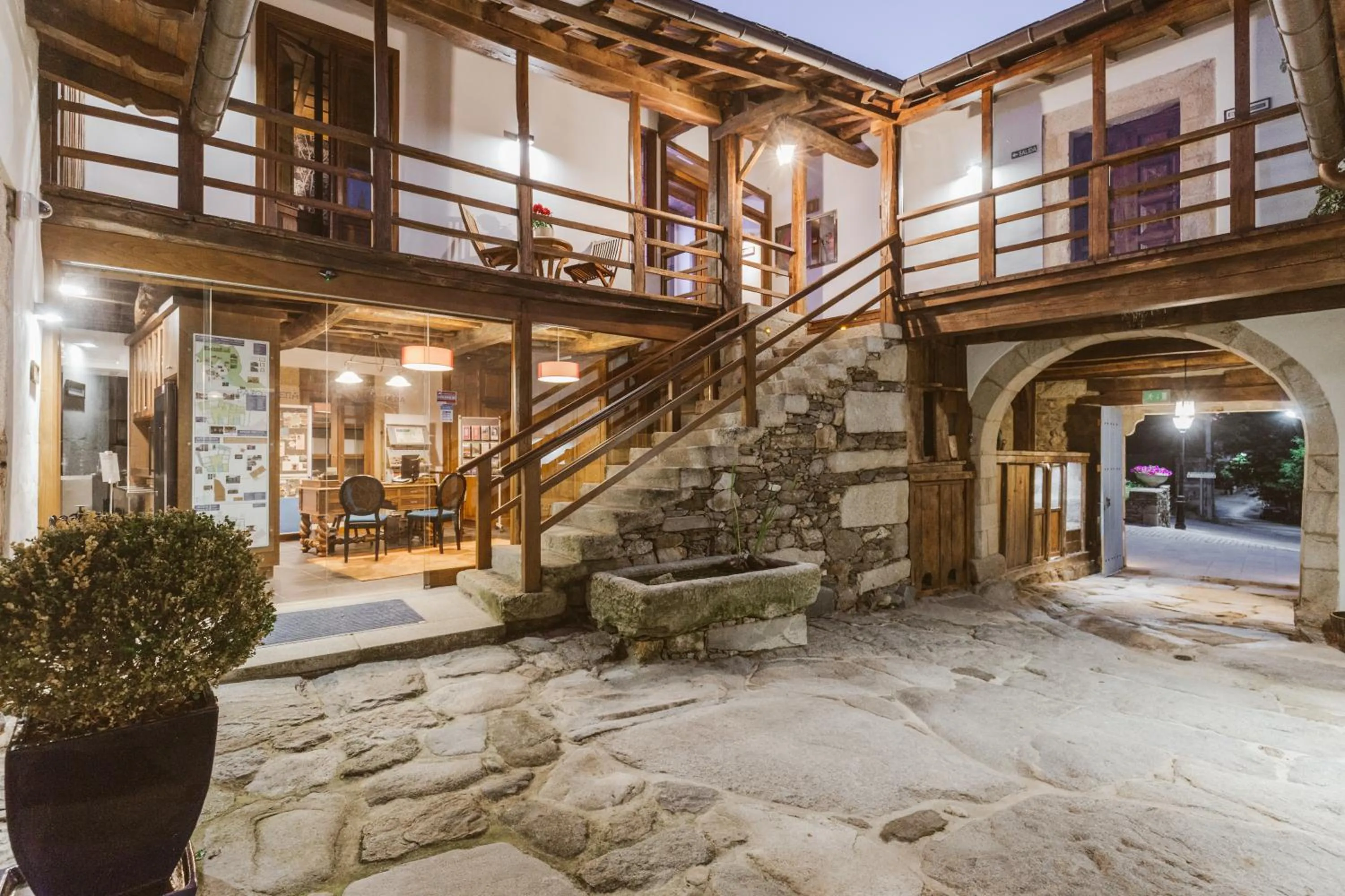 Patio in Pazo da Pena Manzaneda